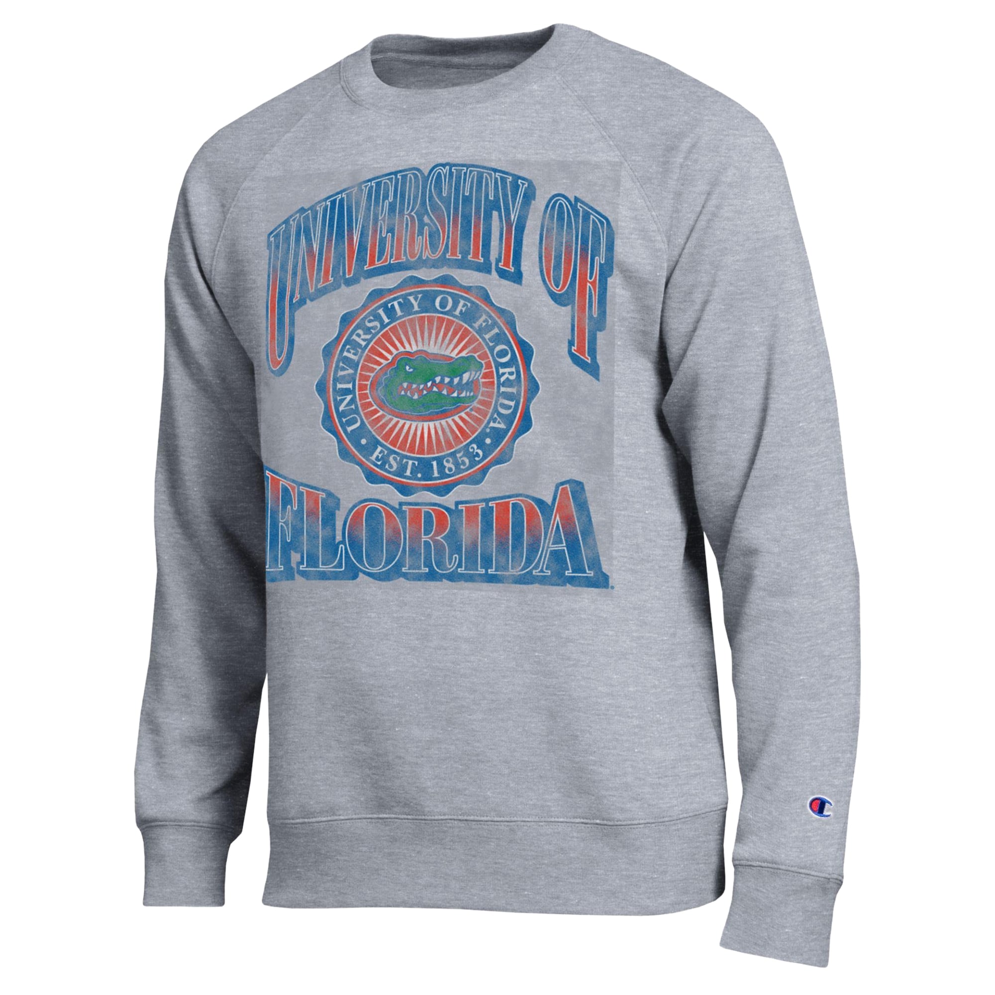 Sweat-shirt Champion pour homme, gris chiné, Florida Gators All-Star