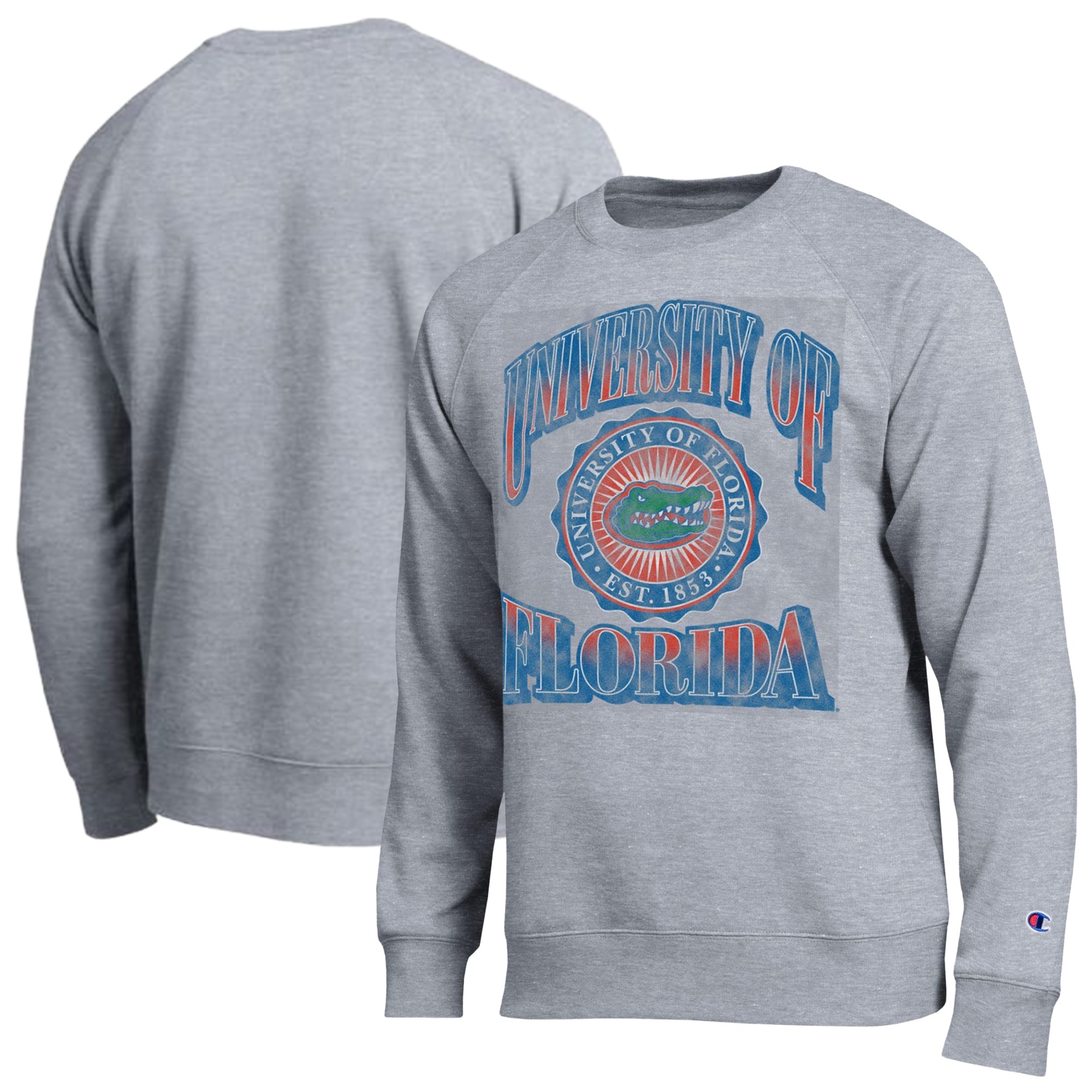 Sweat-shirt Champion pour homme, gris chiné, Florida Gators All-Star