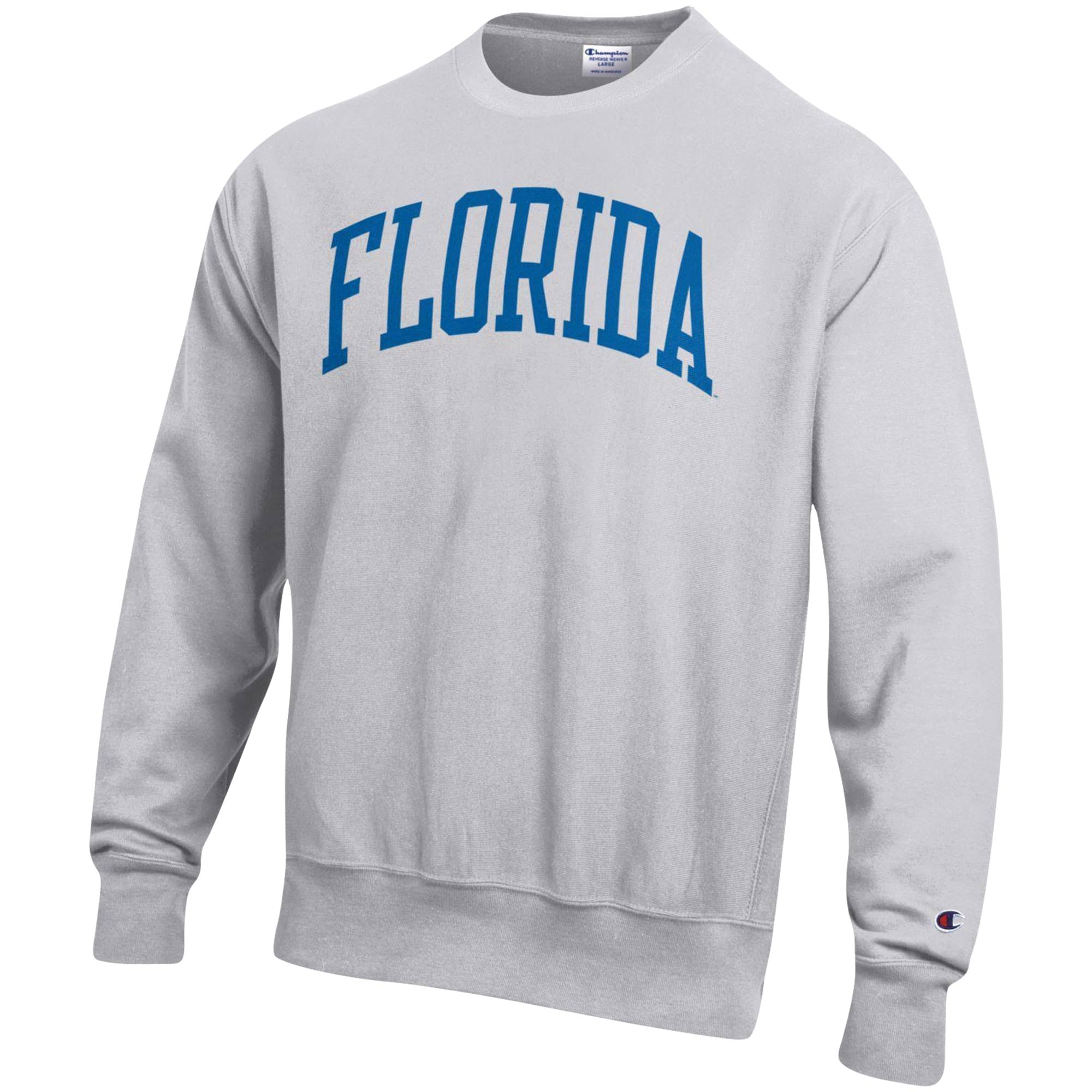 Hanes FLORIDA GATORS カレッジスウェット Men's Champion Heathered Gray Florida Gators Big & Tall Reverse