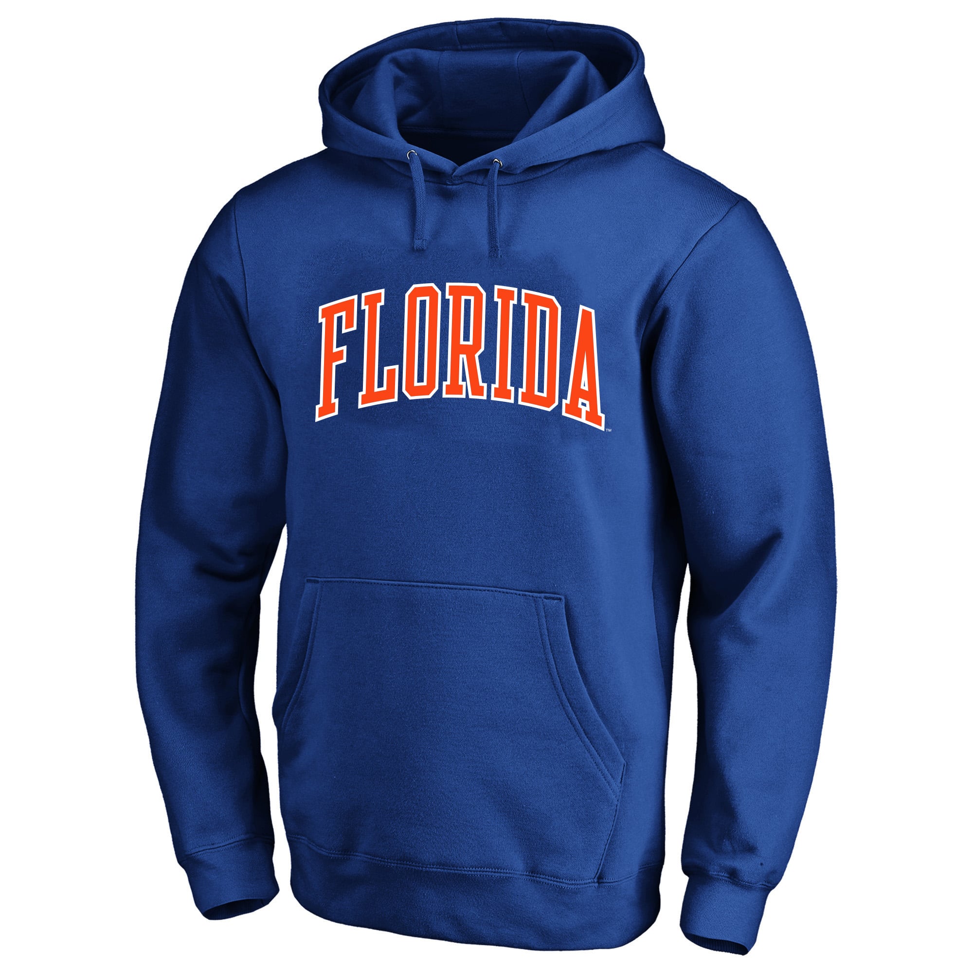 Sweat à capuche Champion Royal Florida Gators Arch Over Tackle Twill pour homme, grandes tailles