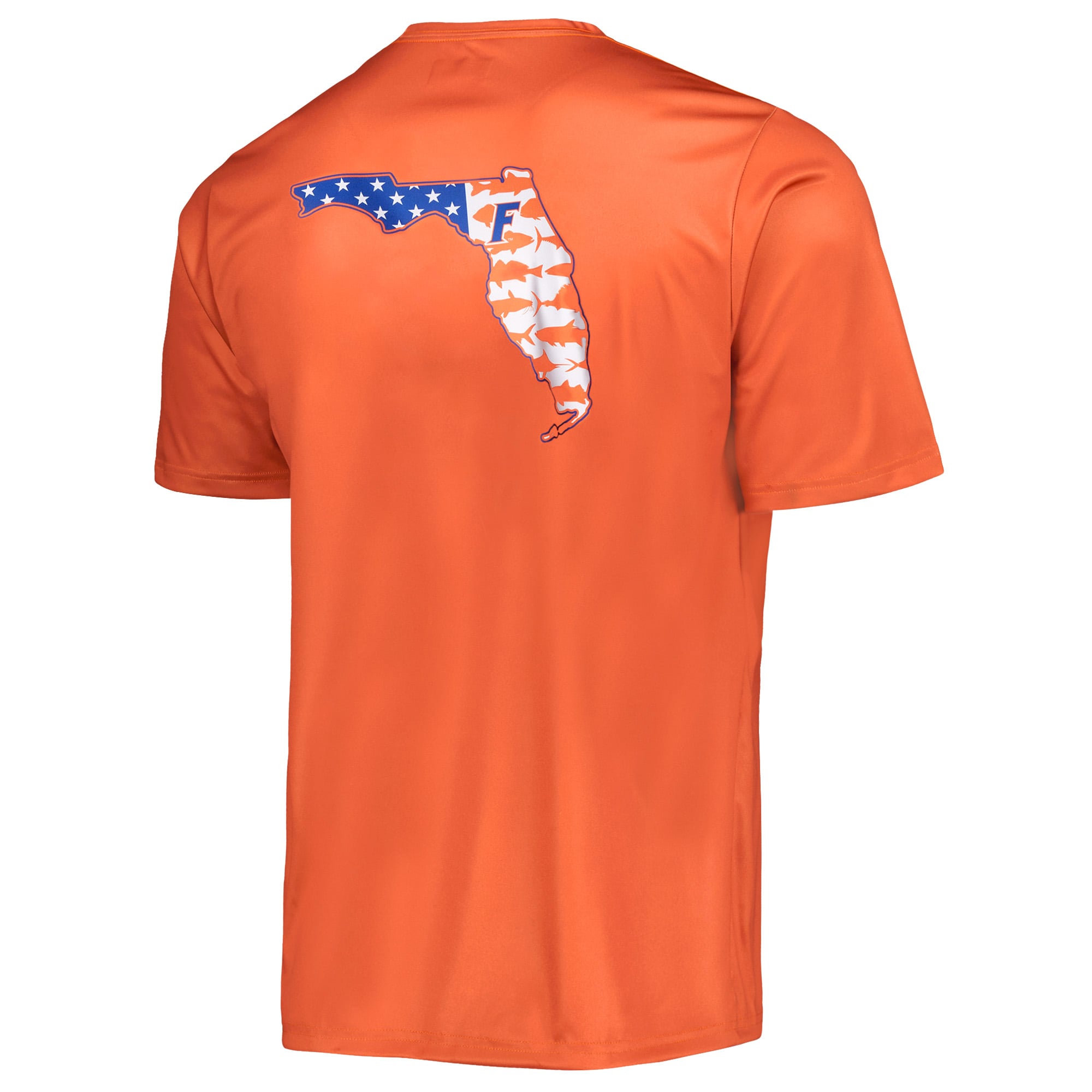 Men's Columbia Orange Florida Gators Terminal Tackle State Omni-Shade T-Shirt