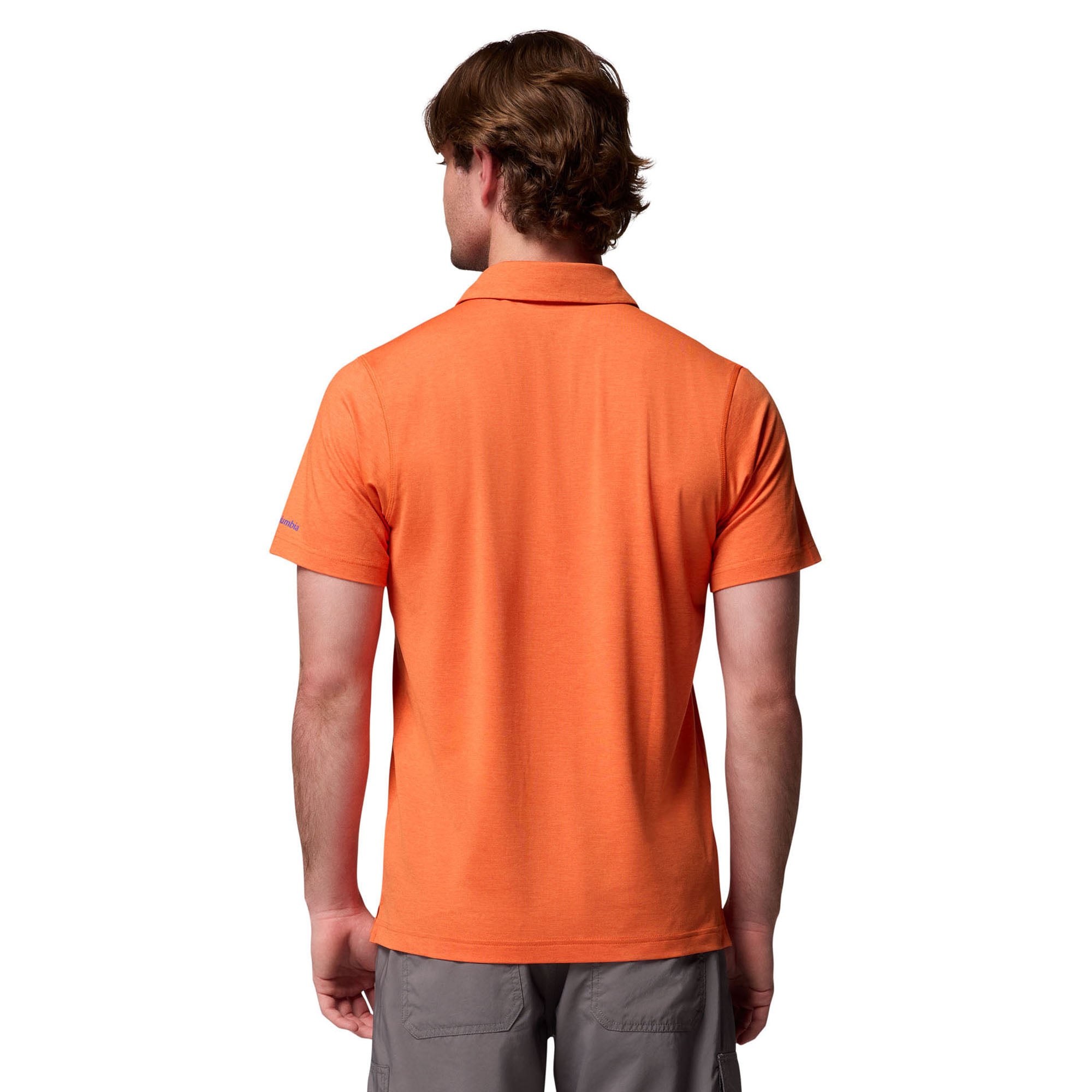 Polo Columbia Orange Florida Gators Trail Omni-Shade pour homme
