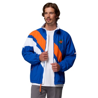 Florida Gators Columbia Reventure Full-Zip Windbreaker Omni-Shield Jacket - Royal