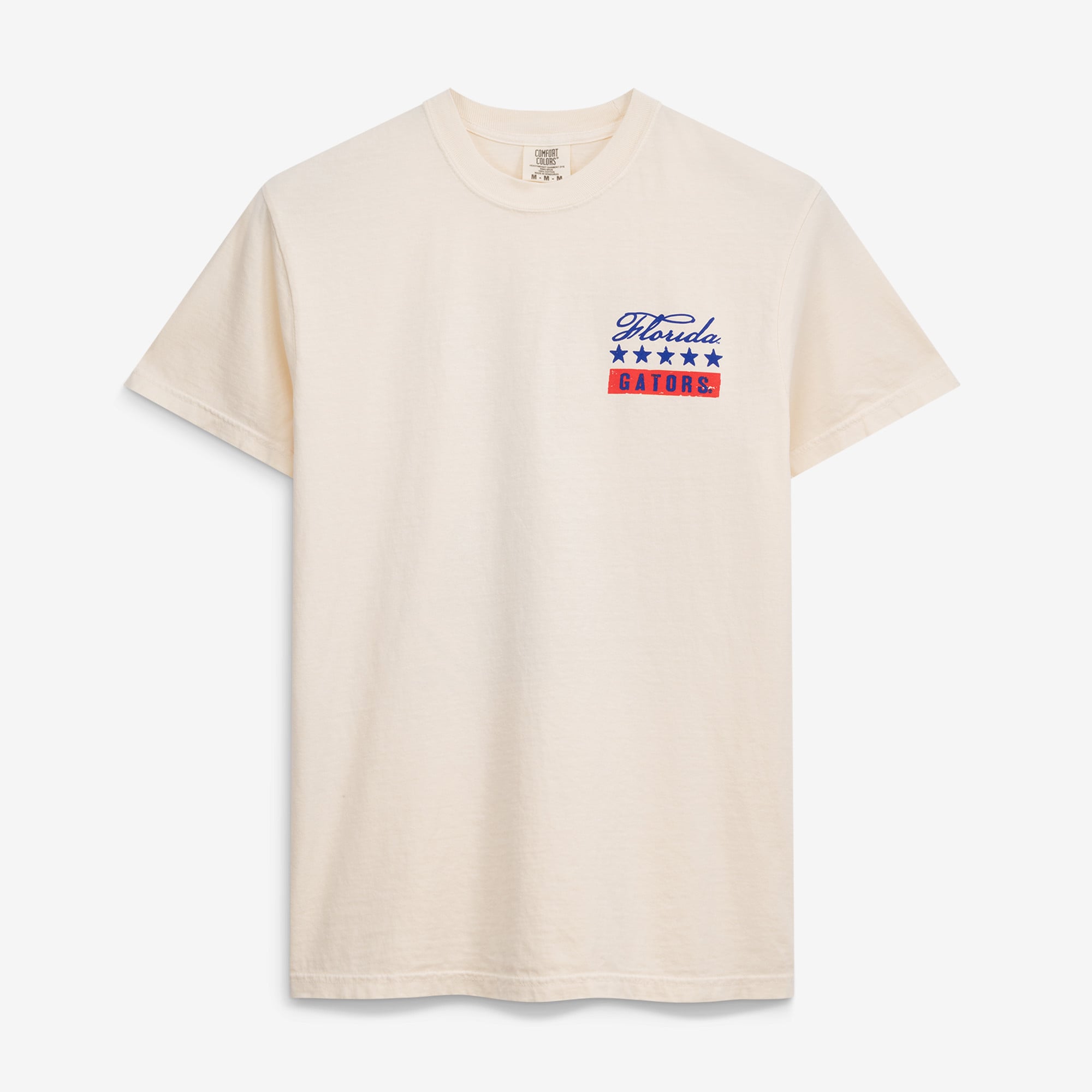 T-shirt crème pour homme Florida Gators avec la mascotte Oncle Sam