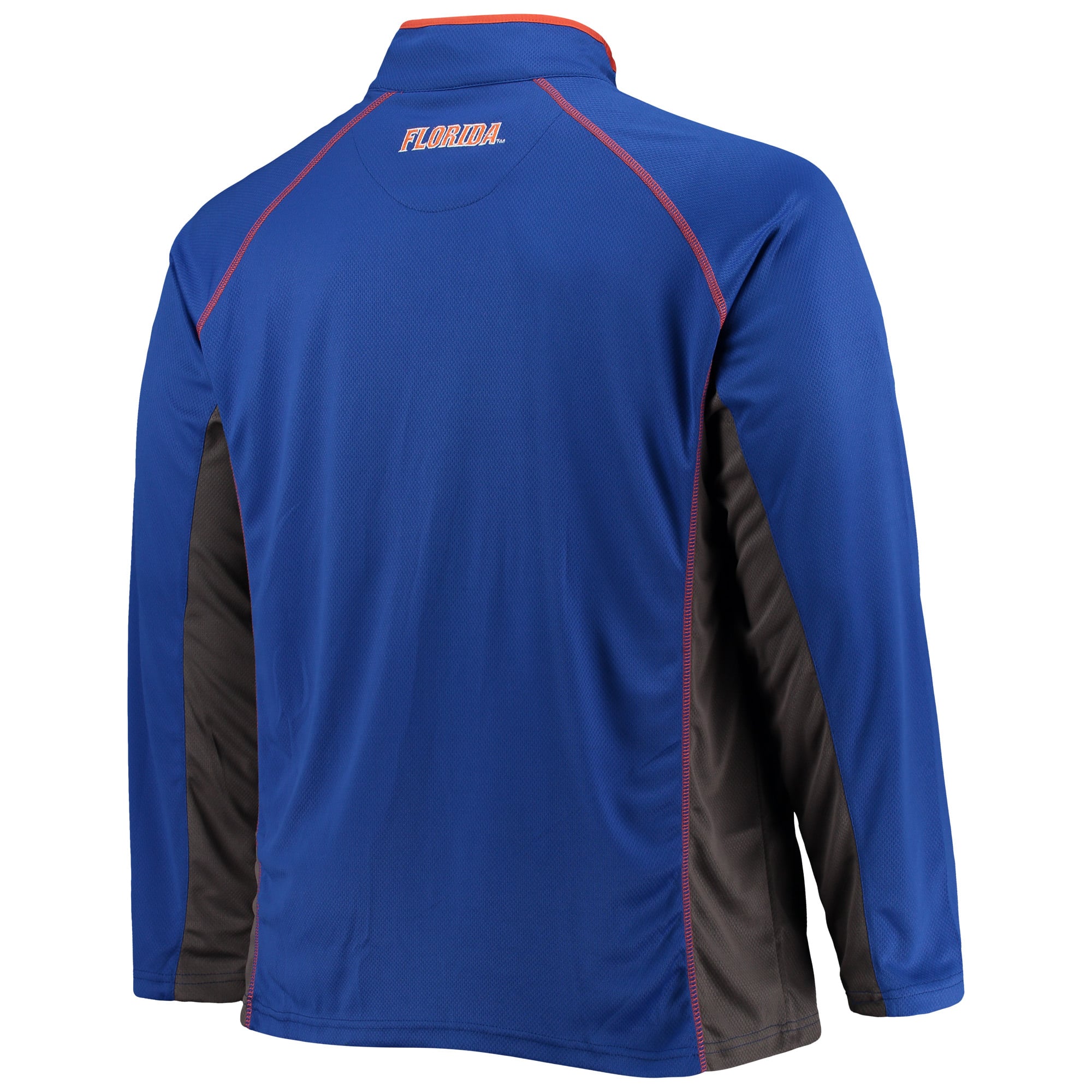 Veste raglan à quart de zip pour homme Fanatics Royal Florida Gators grandes tailles