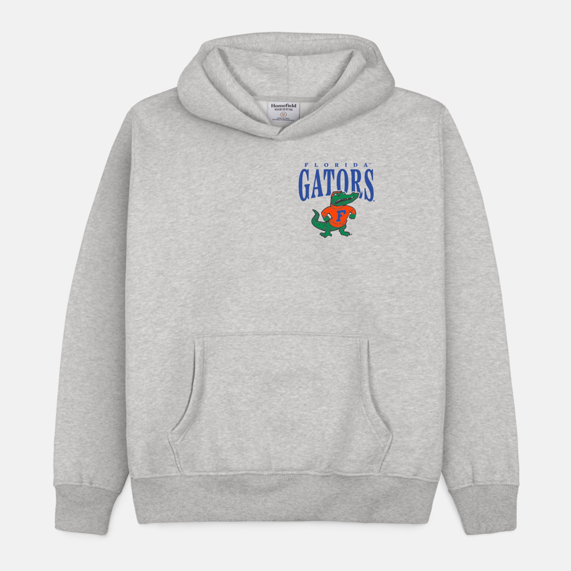 Sweat à capuche épais gris domicile pour homme des Florida Gators (football américain)