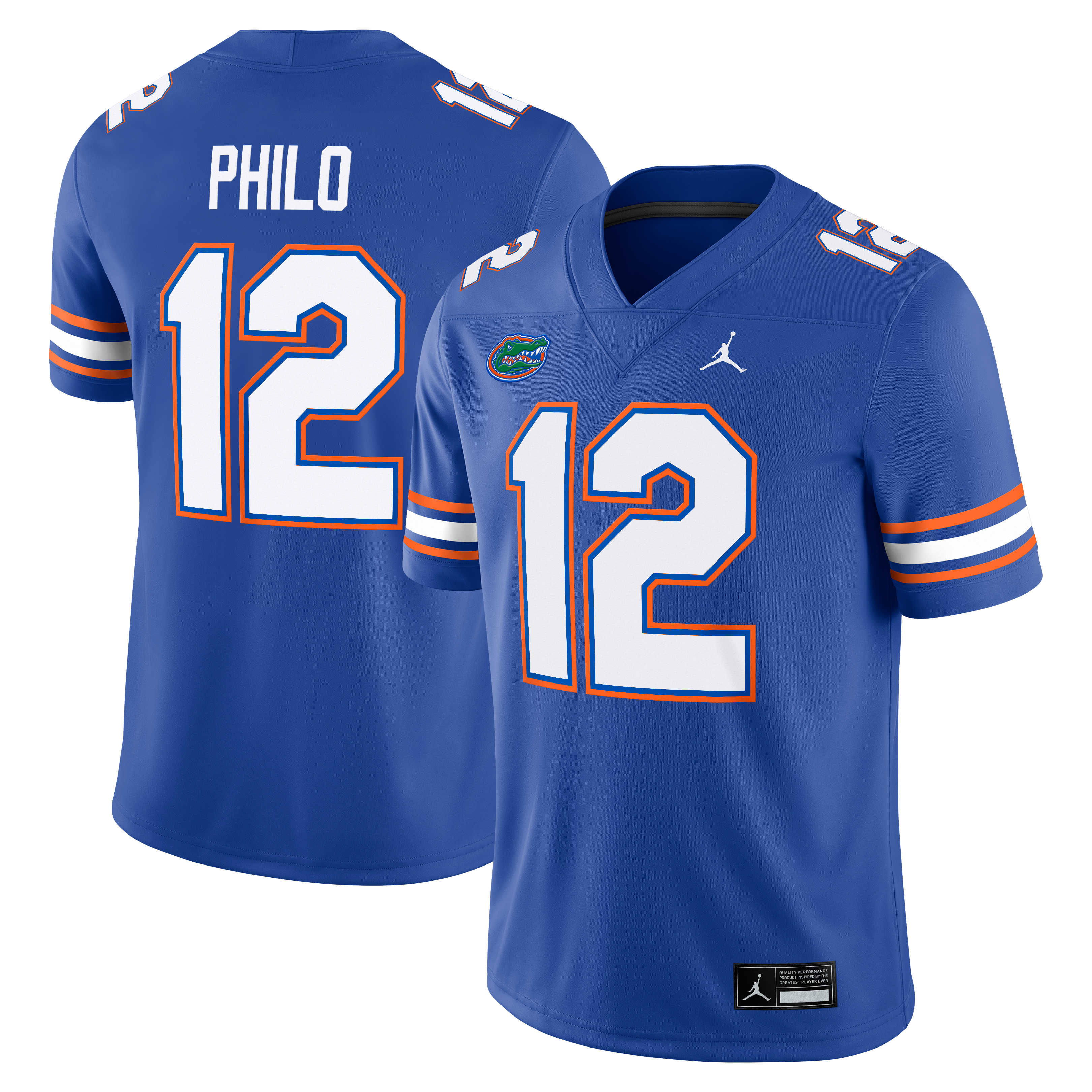 Maillot domicile Jordan Brand Aaron Philo Royal Florida Gators pour homme