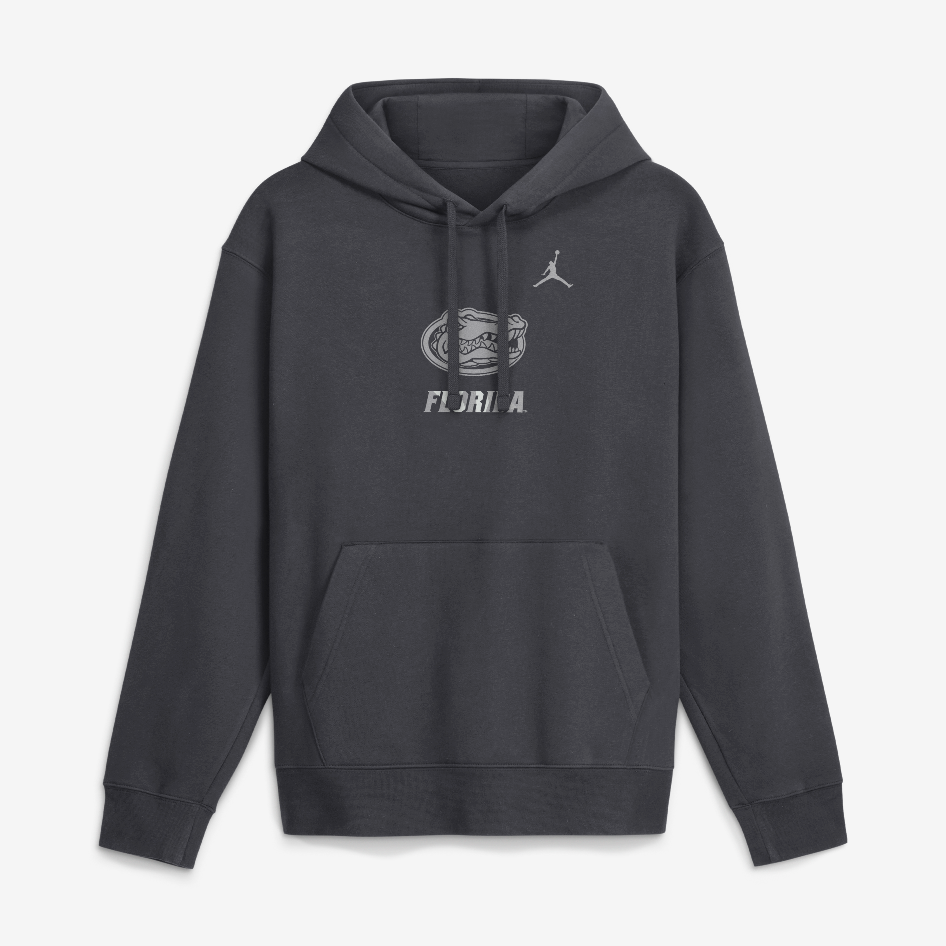 Sweat à capuche en polaire Jordan Brand anthracite Florida Gators Club pour homme