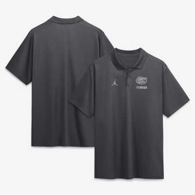  Florida Gators Jordan Brand Victory Dri-FIT Polo - Anthracite