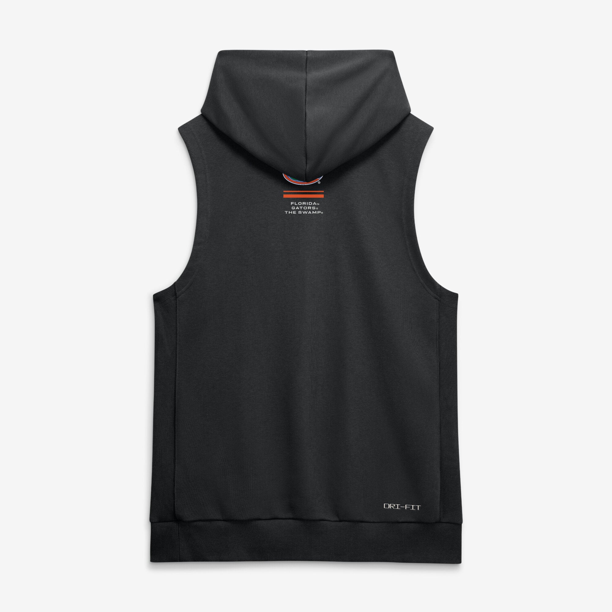 Sweat à capuche sans manches Jordan Brand noir Florida Gators 2026 Sideline pour homme, en tissu Dri-FIT