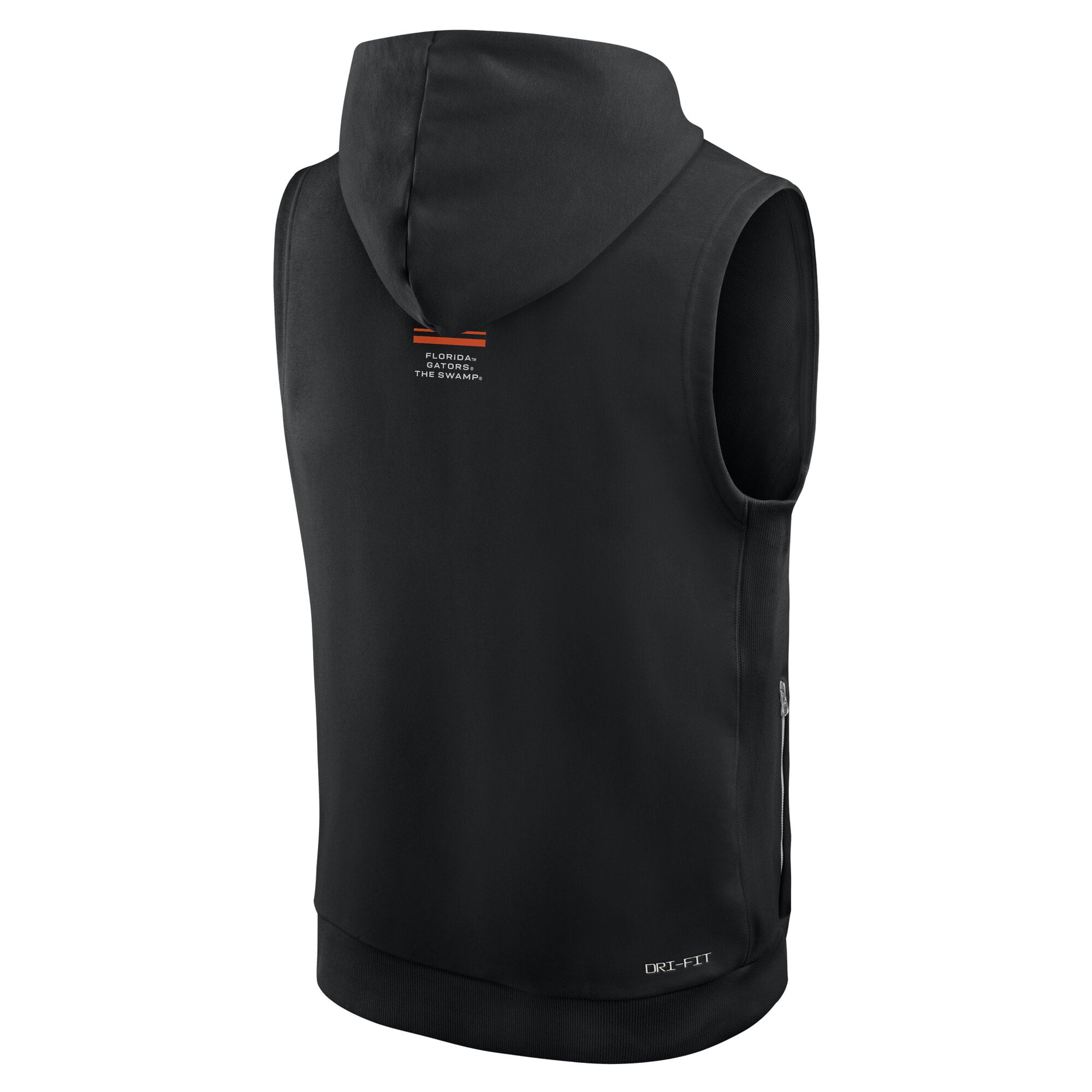 Sweat à capuche sans manches Jordan Brand noir Florida Gators 2026 Sideline pour homme, en tissu Dri-FIT