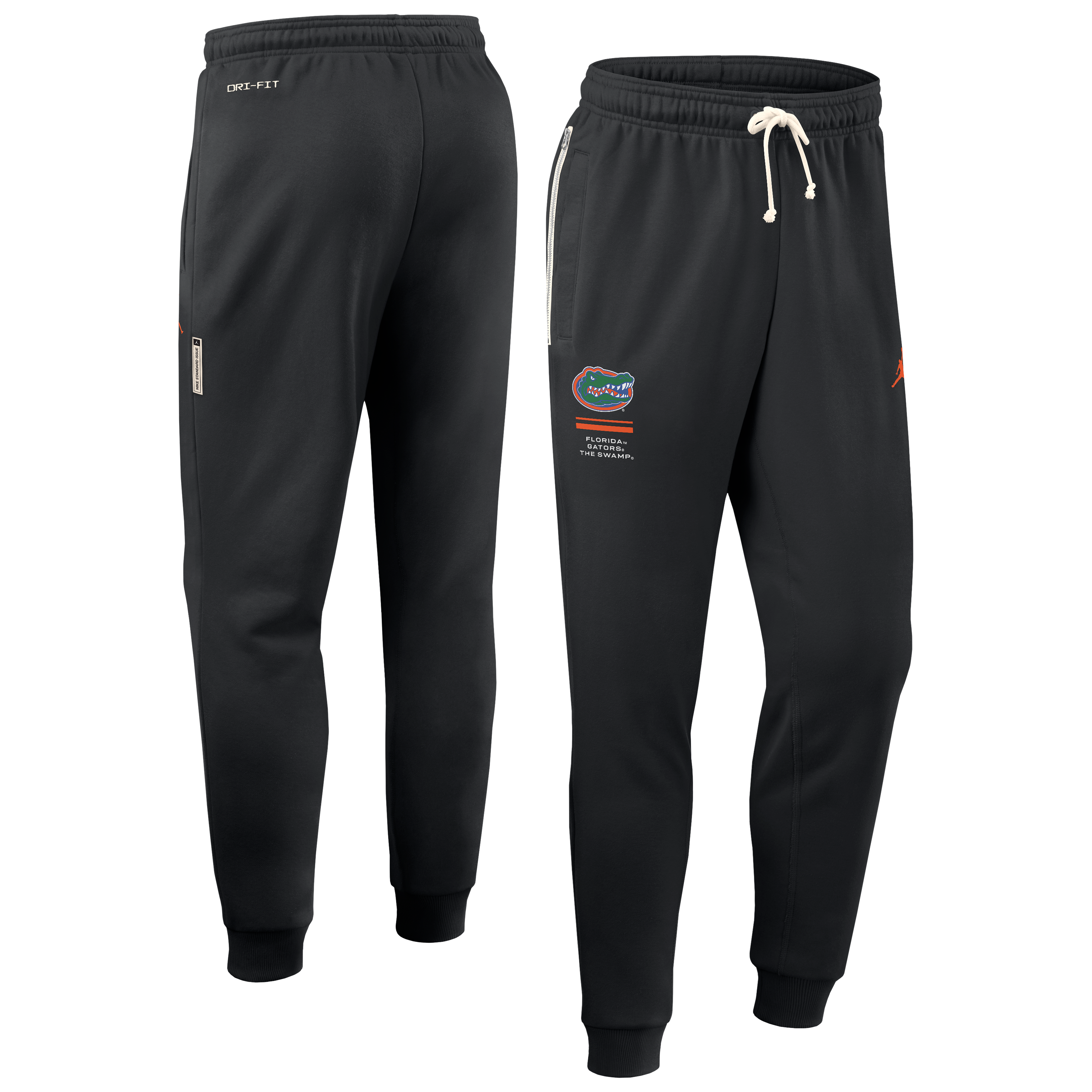 Men's Jordan Brand Black Florida Gators 2026 Sideline Standard Issue Dri-FIT Taper Pants