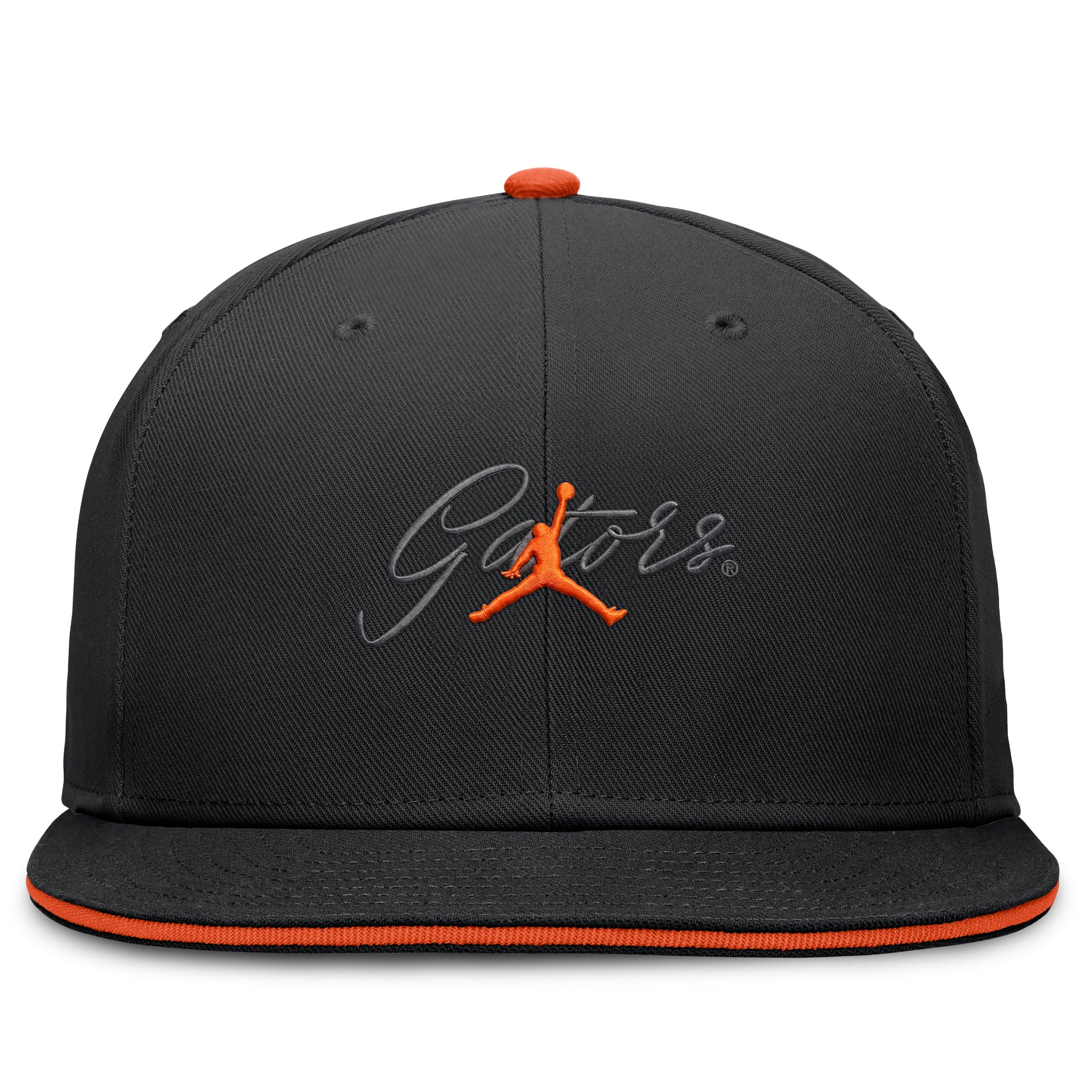 Casquette ajustée Jordan Brand noire Florida Gators Dri-FIT Primetime Script pour homme