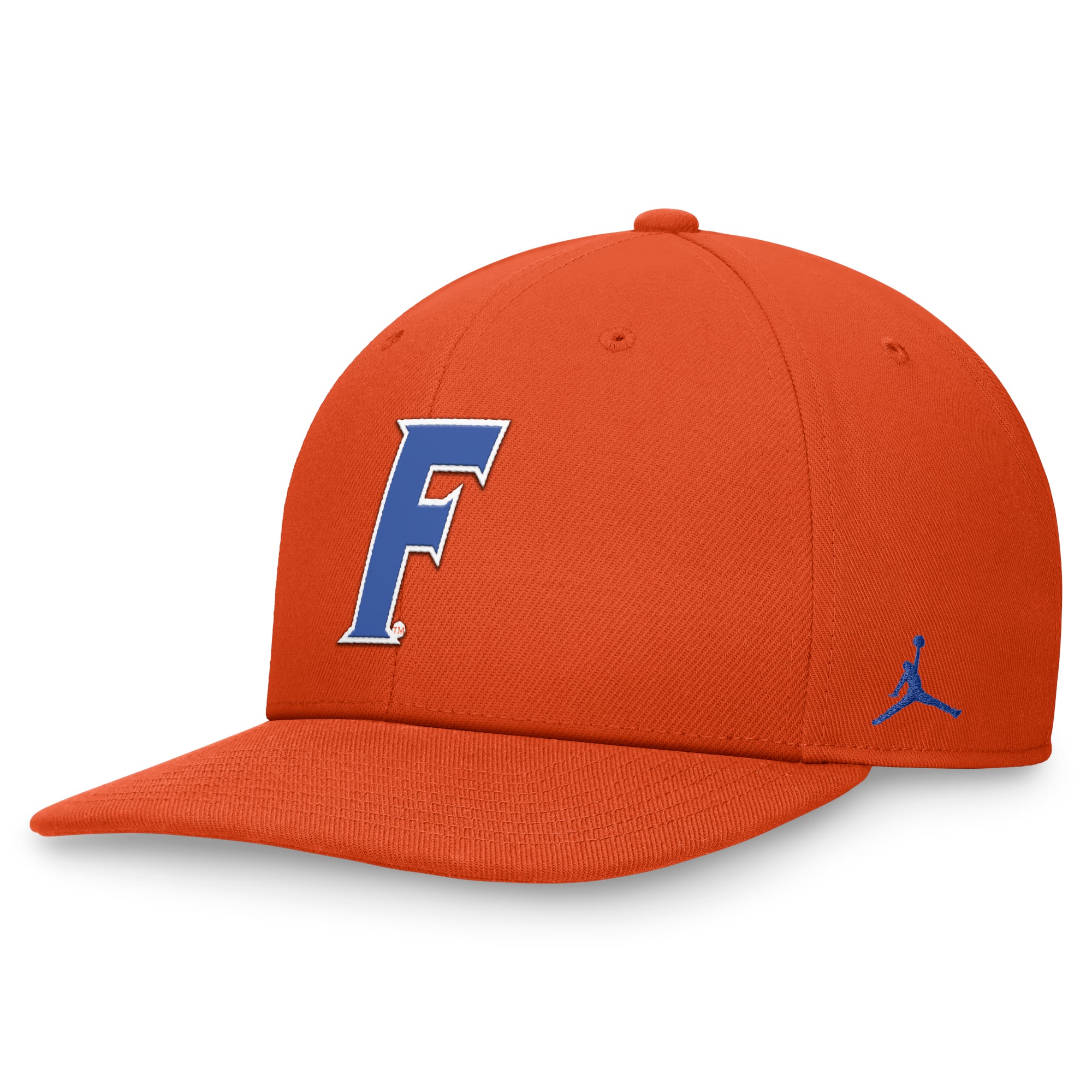 PINK University of Florida Gators Orange Baseball Hat Jordan Brand Orange Florida Gators Team Logo Performance  main image 3
