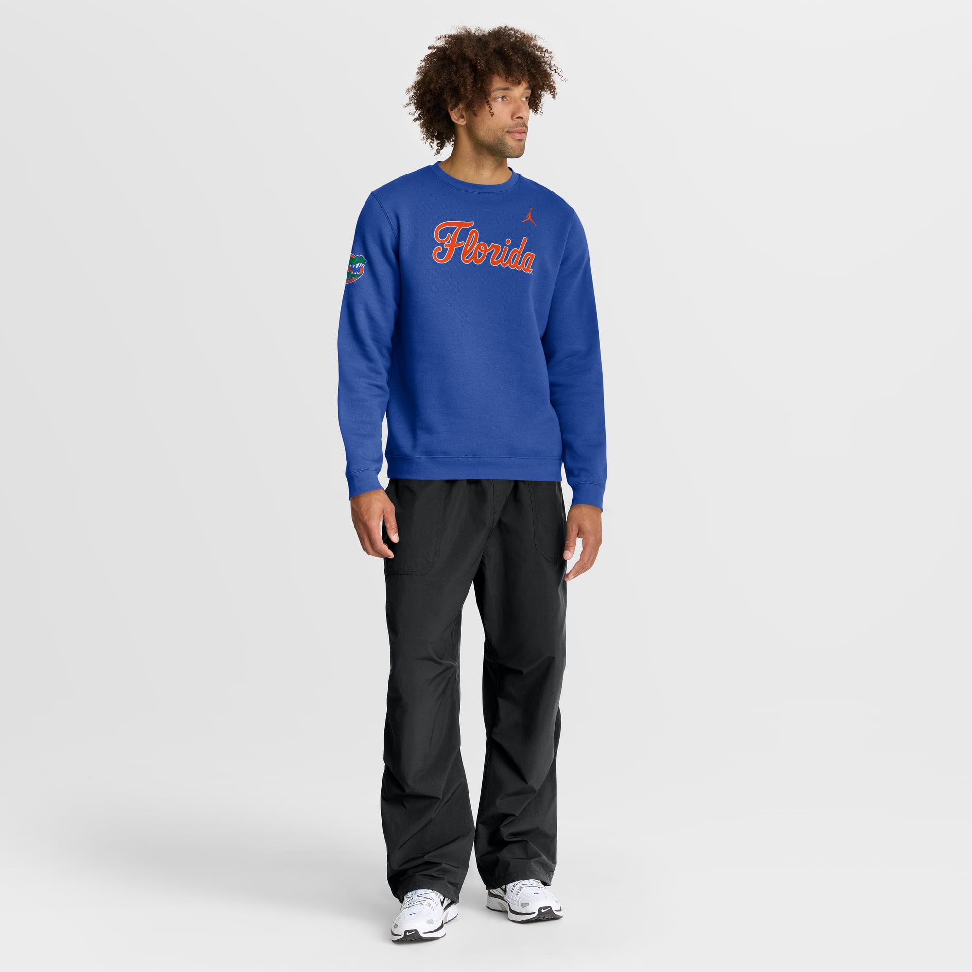 Sweat-shirt Jordan Brand Royal Florida Gators 2026 Sideline Club pour homme