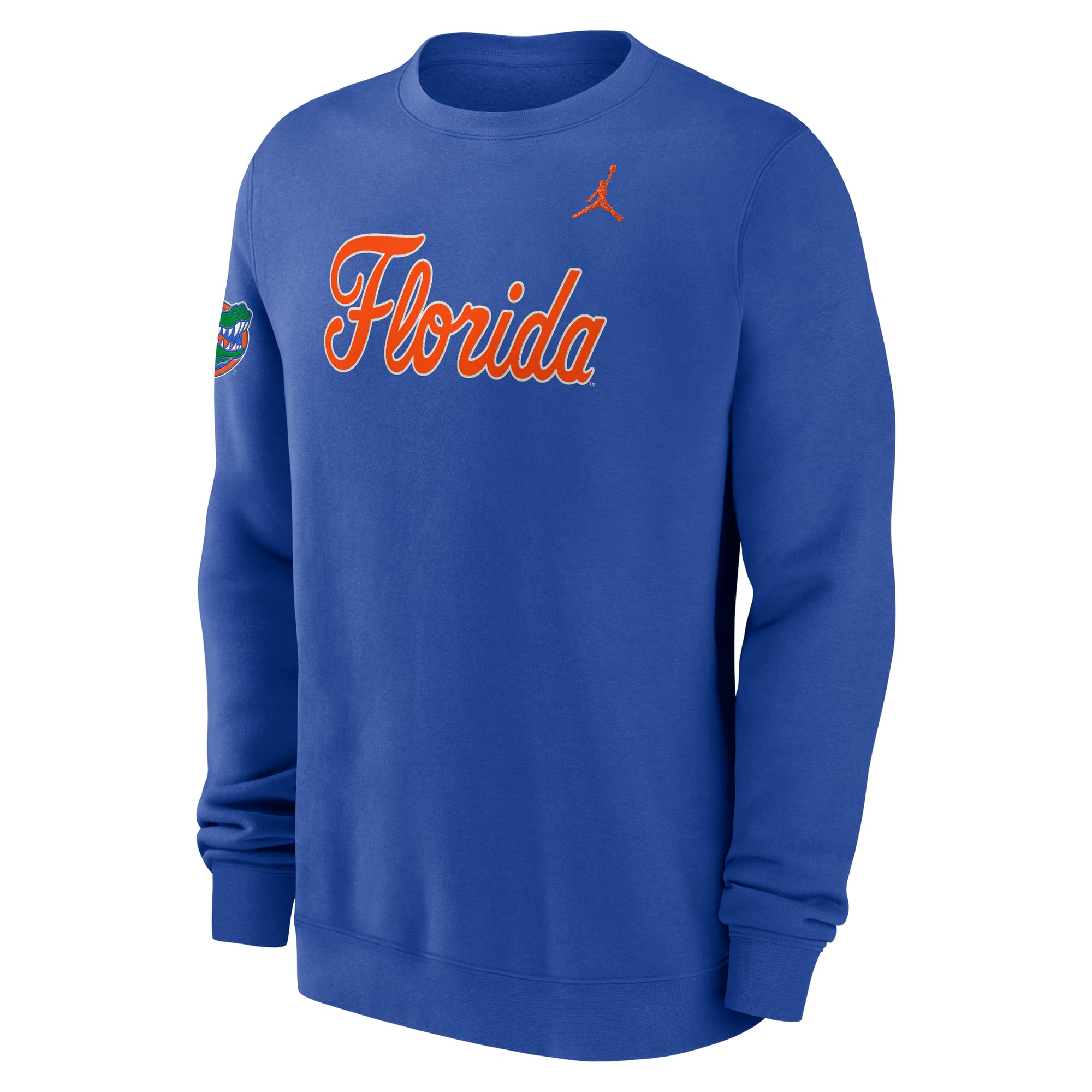 Sweat-shirt Jordan Brand Royal Florida Gators 2026 Sideline Club pour homme