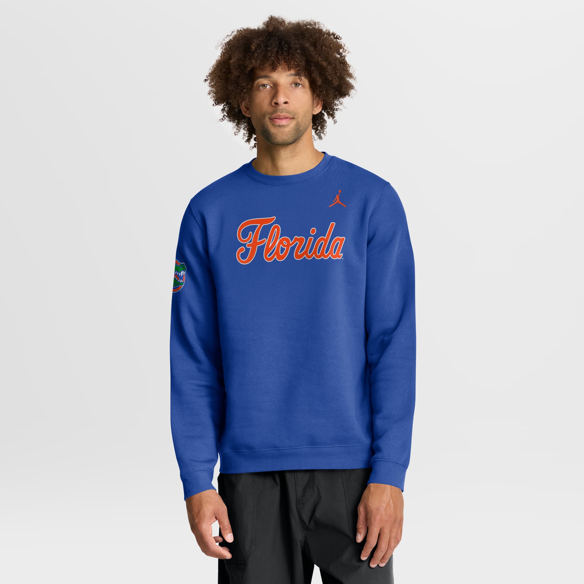 Sweat-shirt Jordan Brand Royal Florida Gators 2026 Sideline Club pour homme