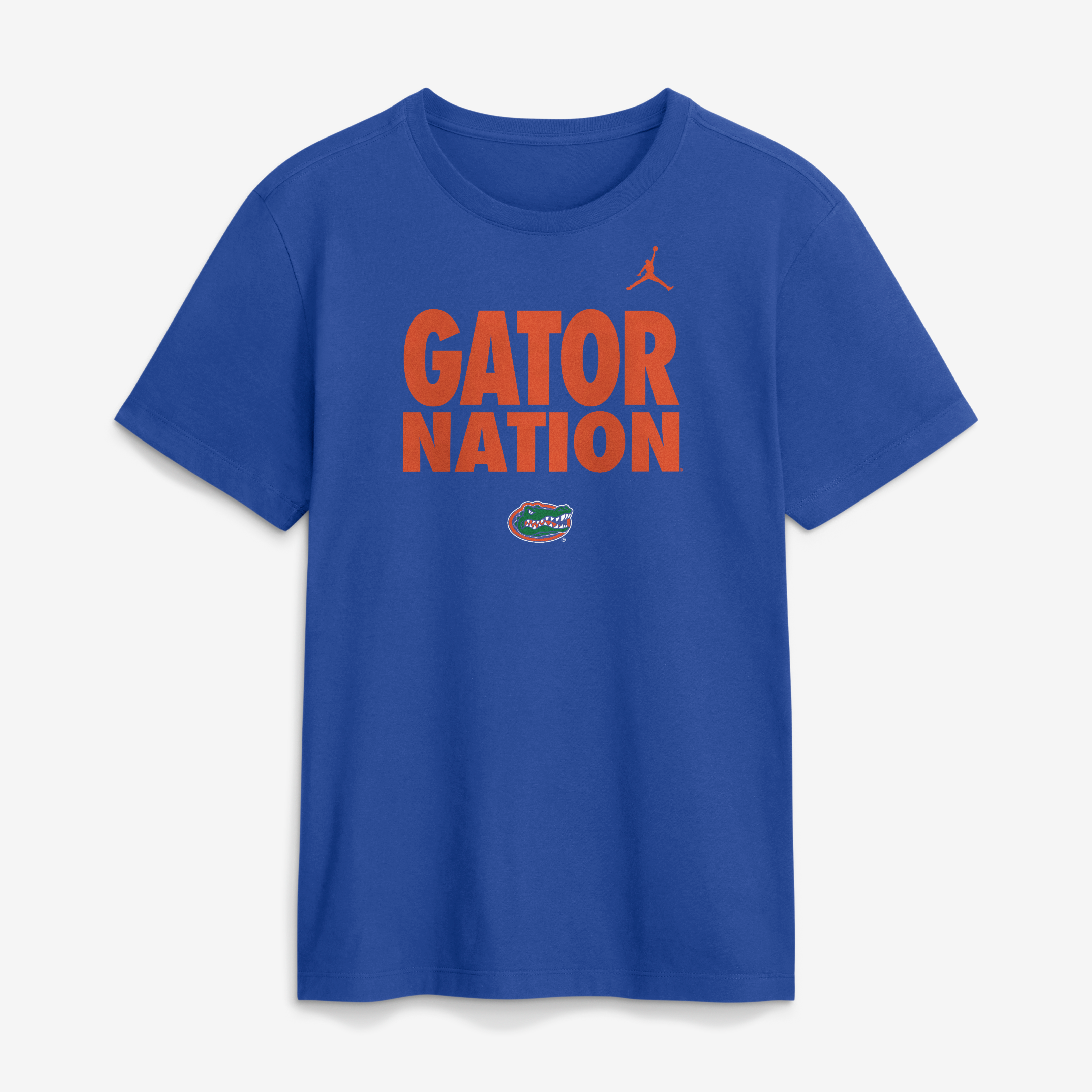 T-shirt Jordan Brand Royal Florida Gators 2026 Sideline Dri-FIT à slogan pour homme