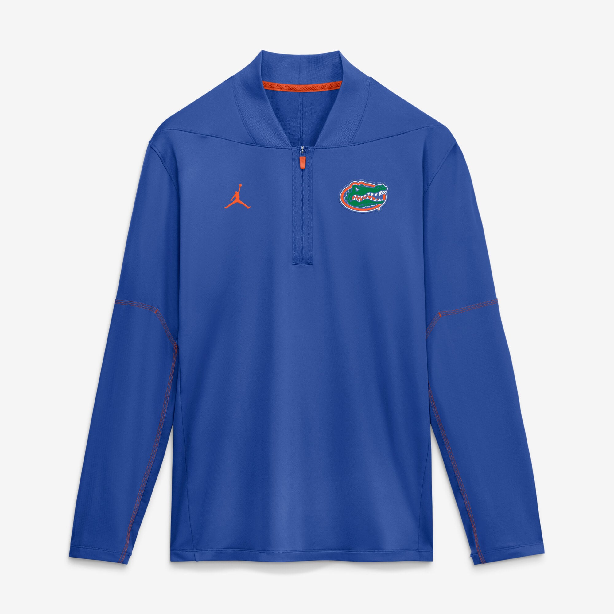 Men's Jordan Brand Royal Florida Gators 2026 Sideline Midweight Half-Zip Dri-FIT Pullover
