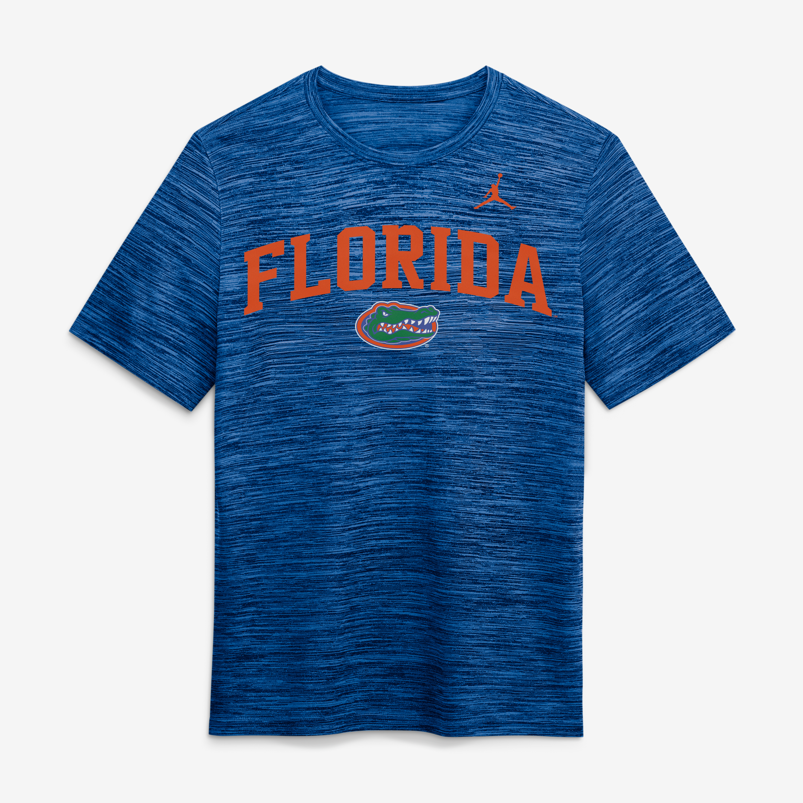 T-shirt Jordan Brand Royal Florida Gators Primetime Arch Logo Velocity Dri-FIT pour homme