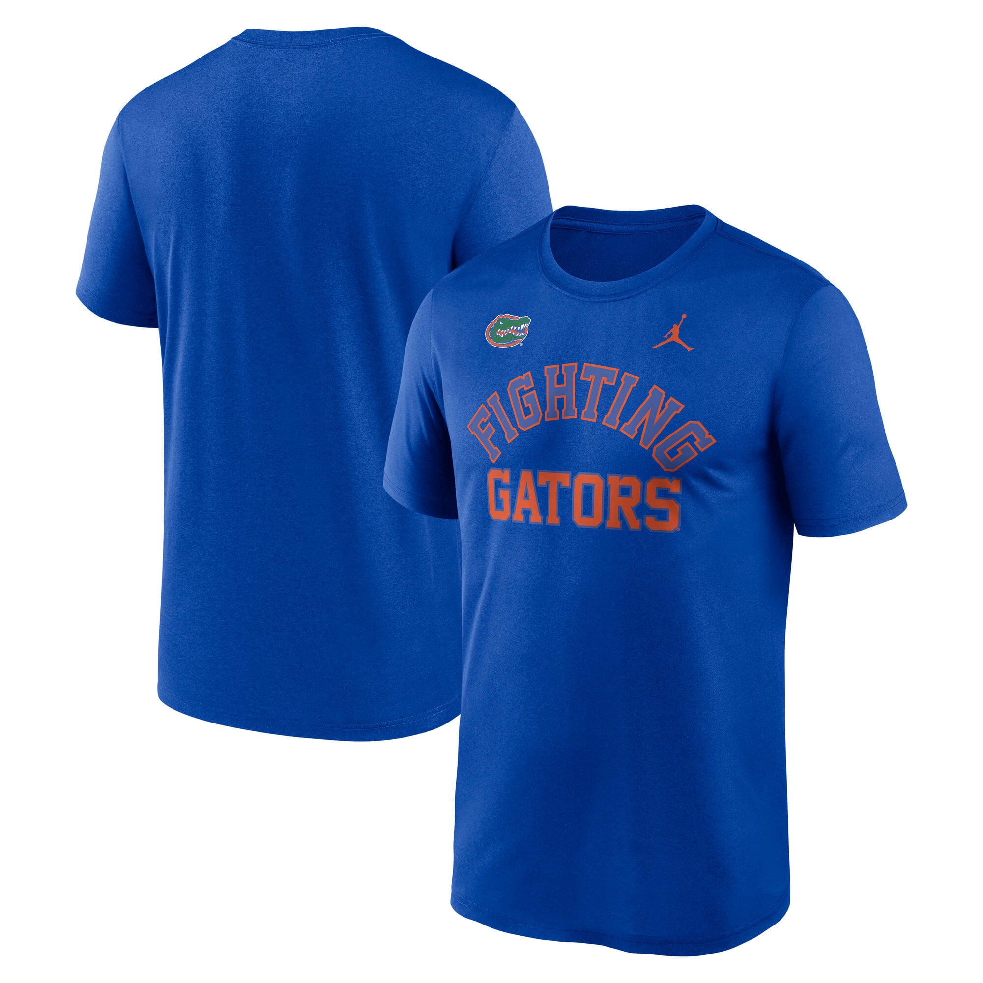T-shirt Jordan Brand Royal Florida Gators Primetime Arch Mantra Legend Dri-FIT pour homme