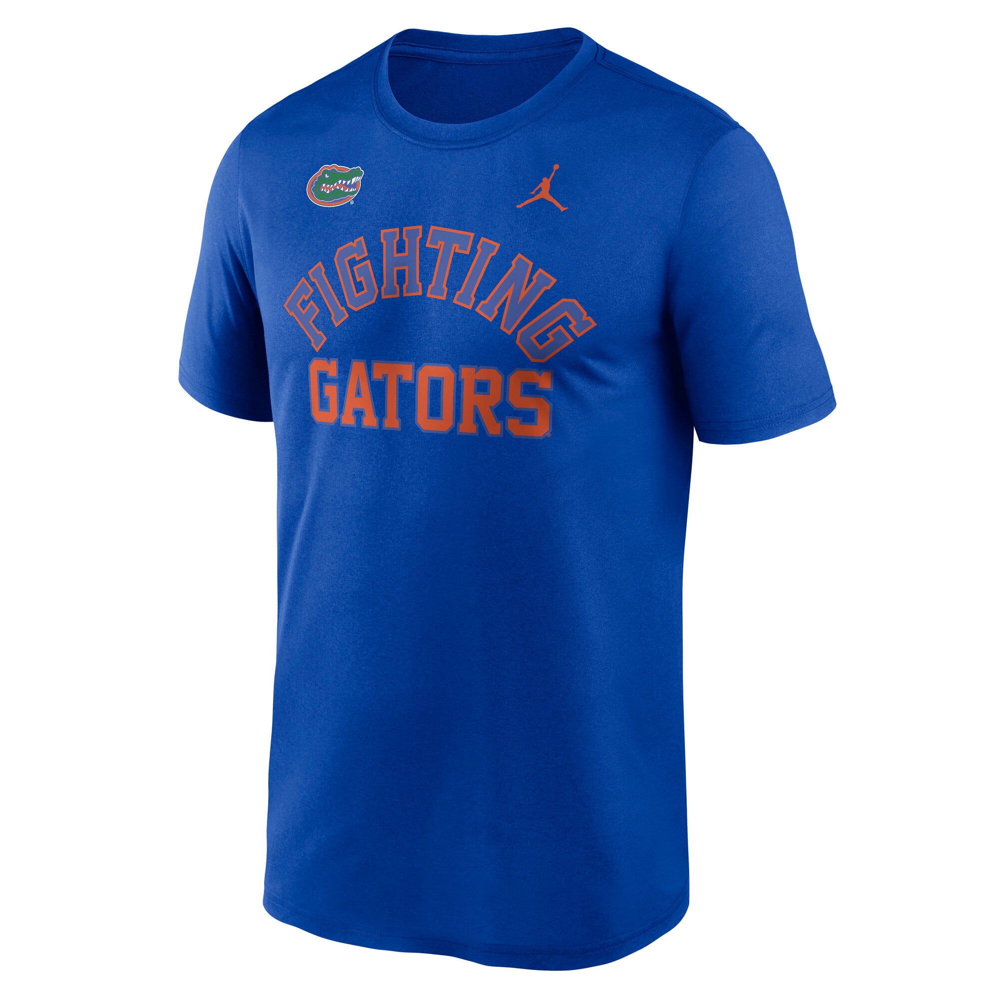 T-shirt Jordan Brand Royal Florida Gators Primetime Arch Mantra Legend Dri-FIT pour homme