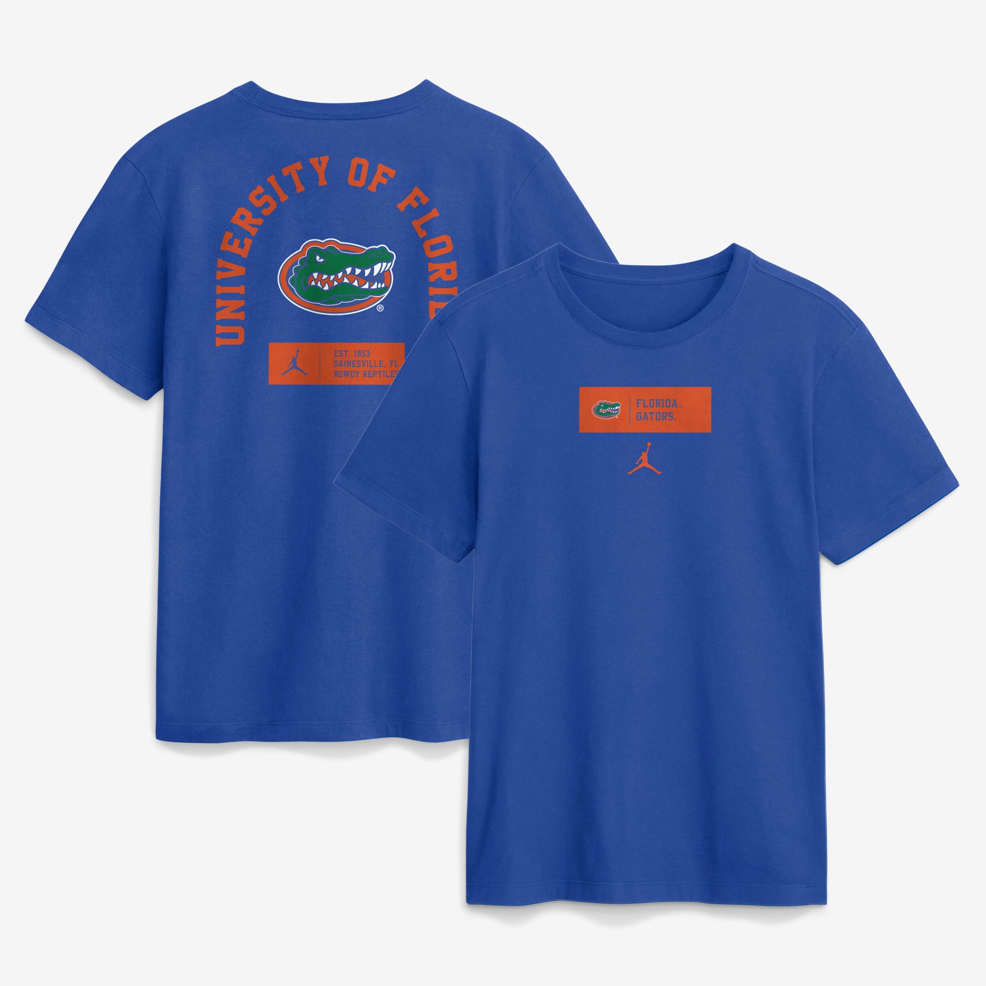 T-shirt homme Jordan Brand Royal Florida Gators Primetime Crew