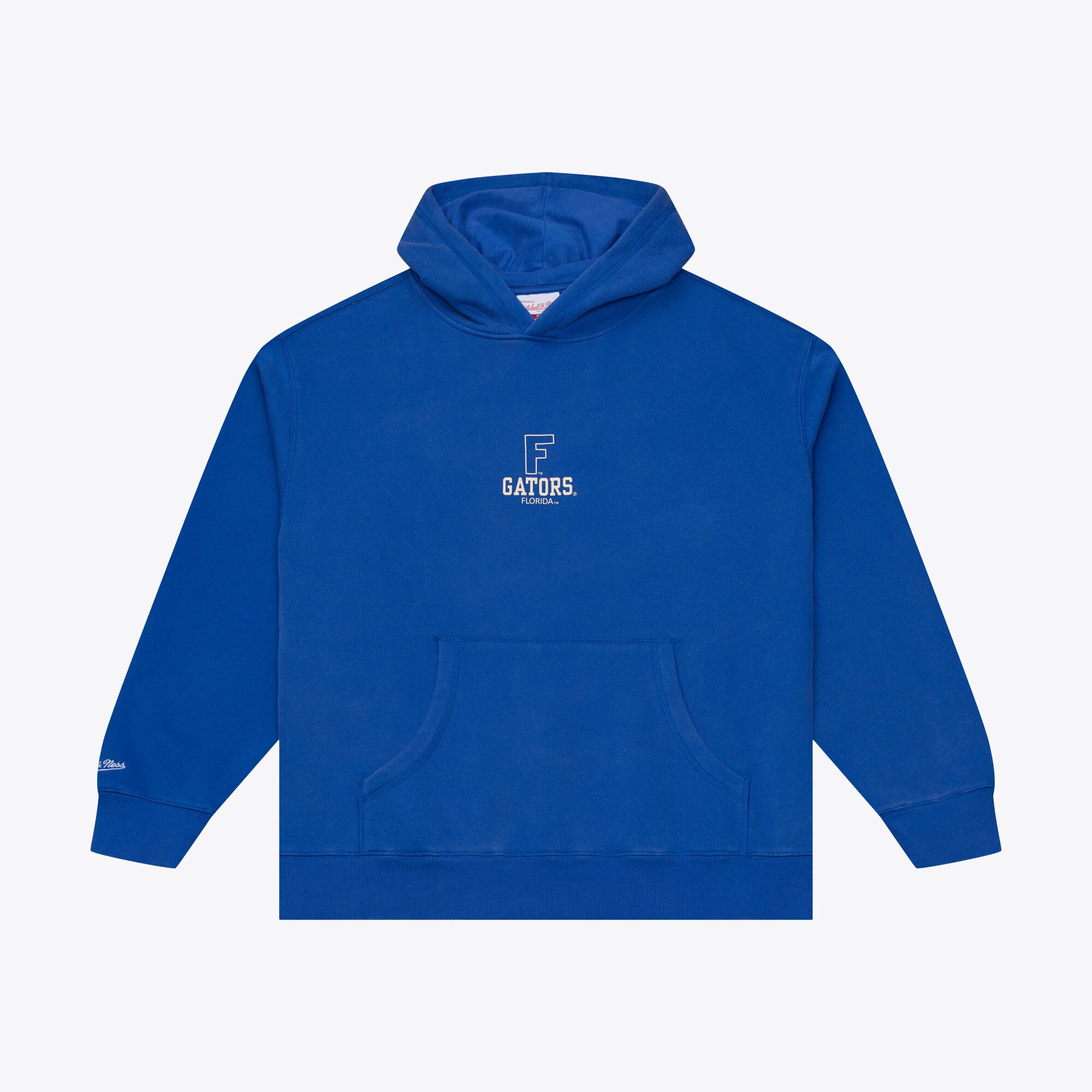 Sweat à capuche en polaire Mitchell & Ness Royal Florida Gators Core Icon pour homme