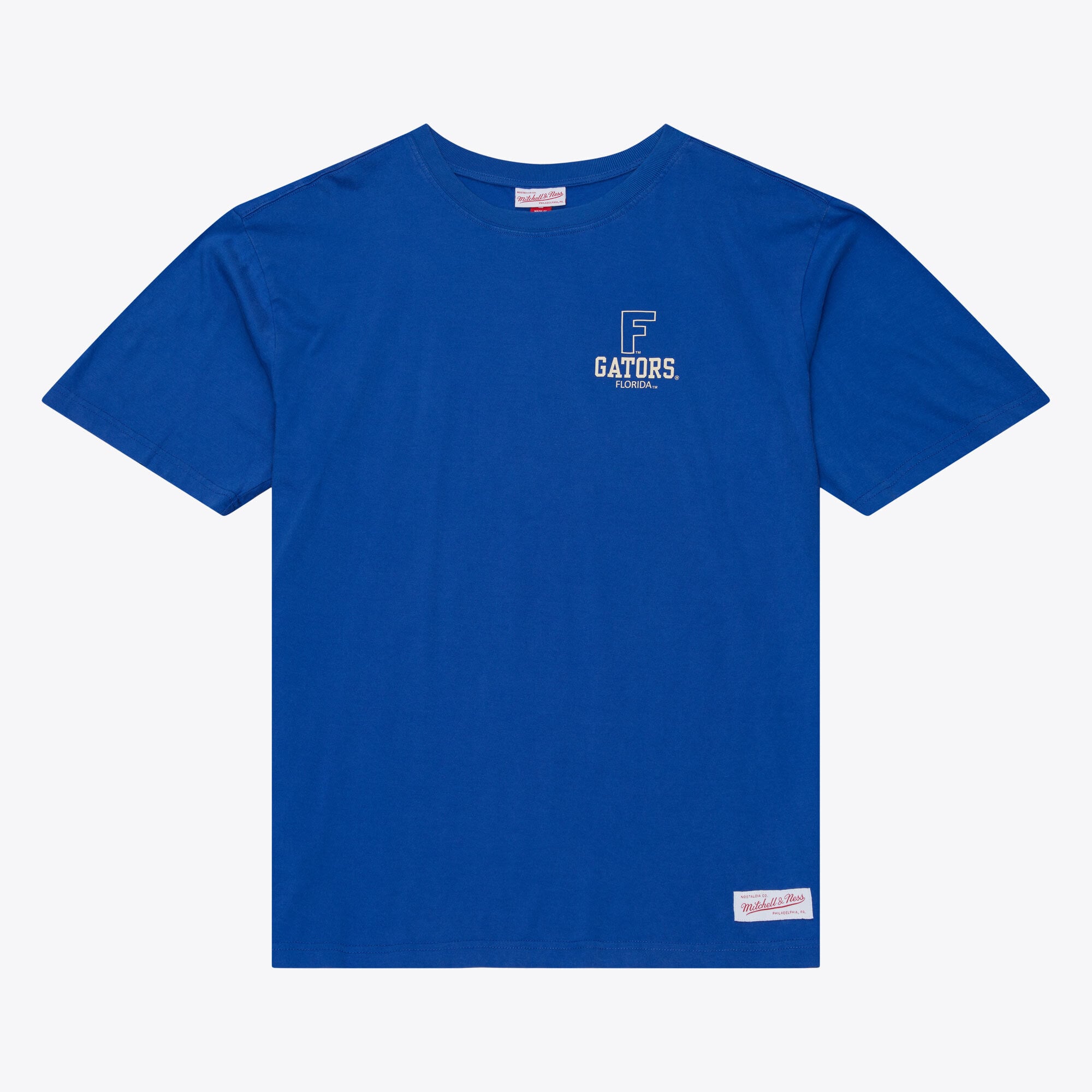 T-shirt Mitchell & Ness Royal Florida Gators Core Icon pour homme