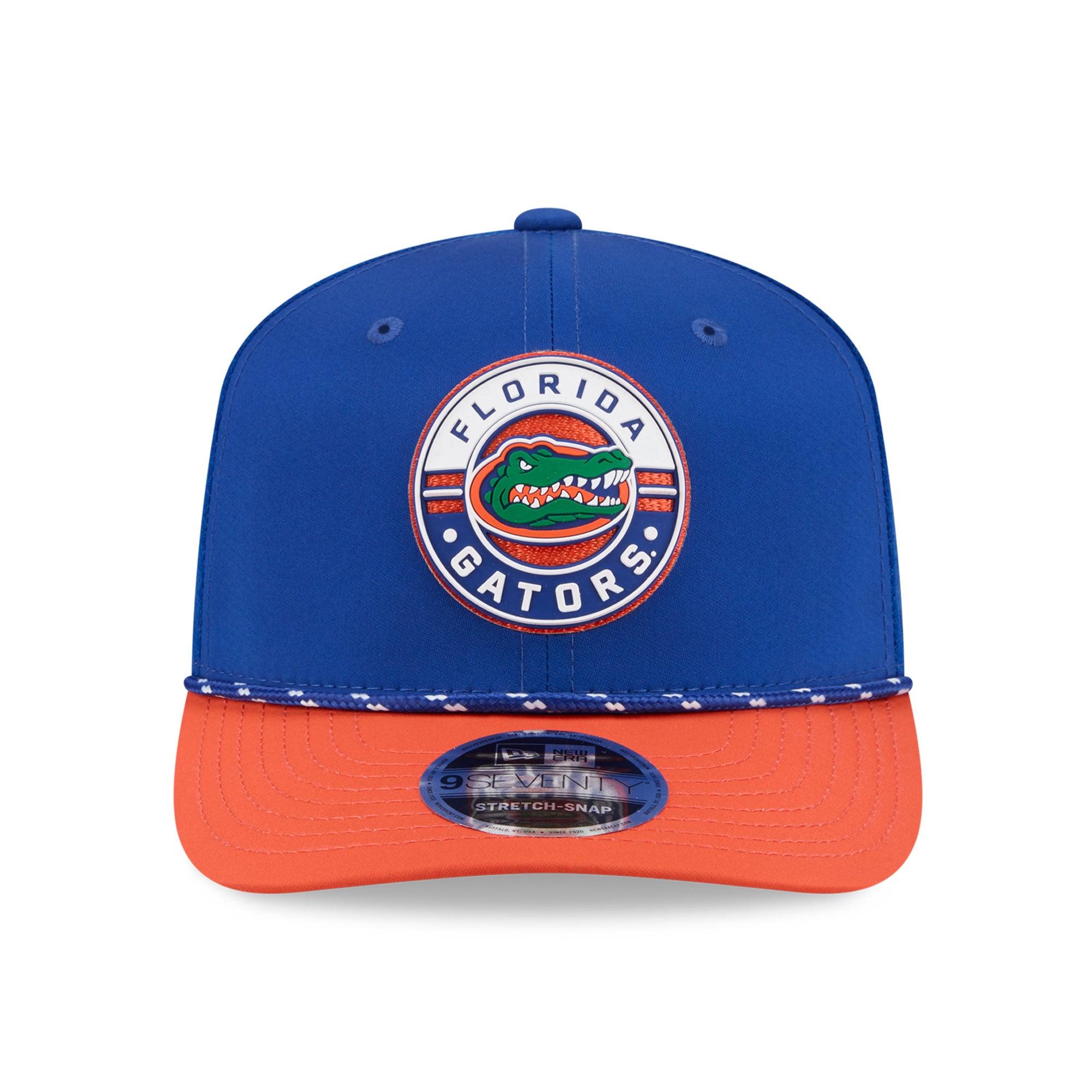 Men's New Era  Royal Florida Gators Rope 9SEVENTY Adjustable Hat