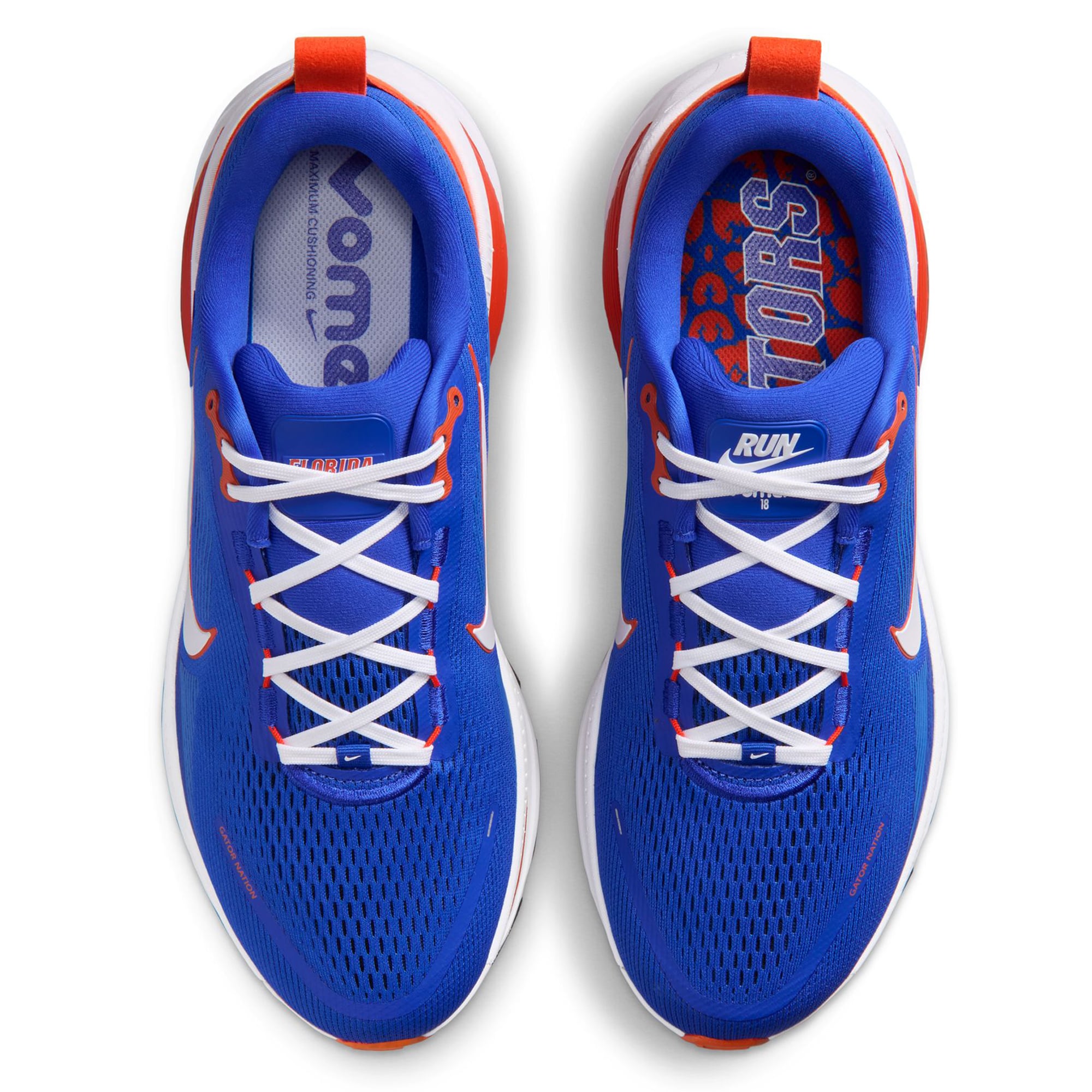 Men's Nike Florida Gators Vomero 18 Running Shoes