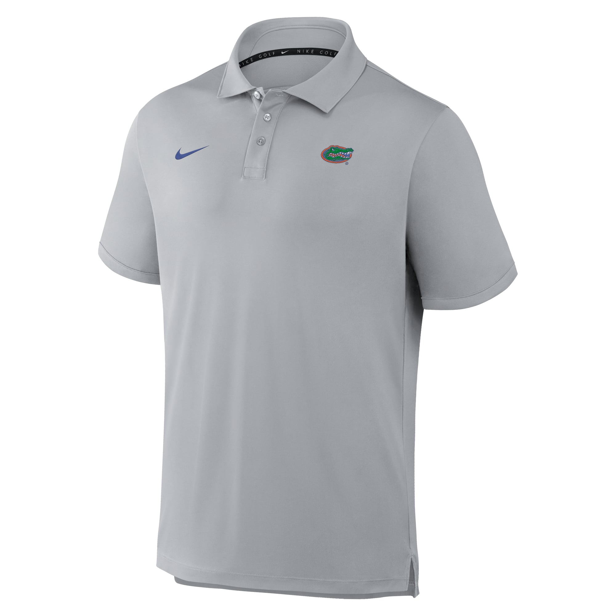 Men's Nike Gray Florida Gators Par Dri-FIT Polo
