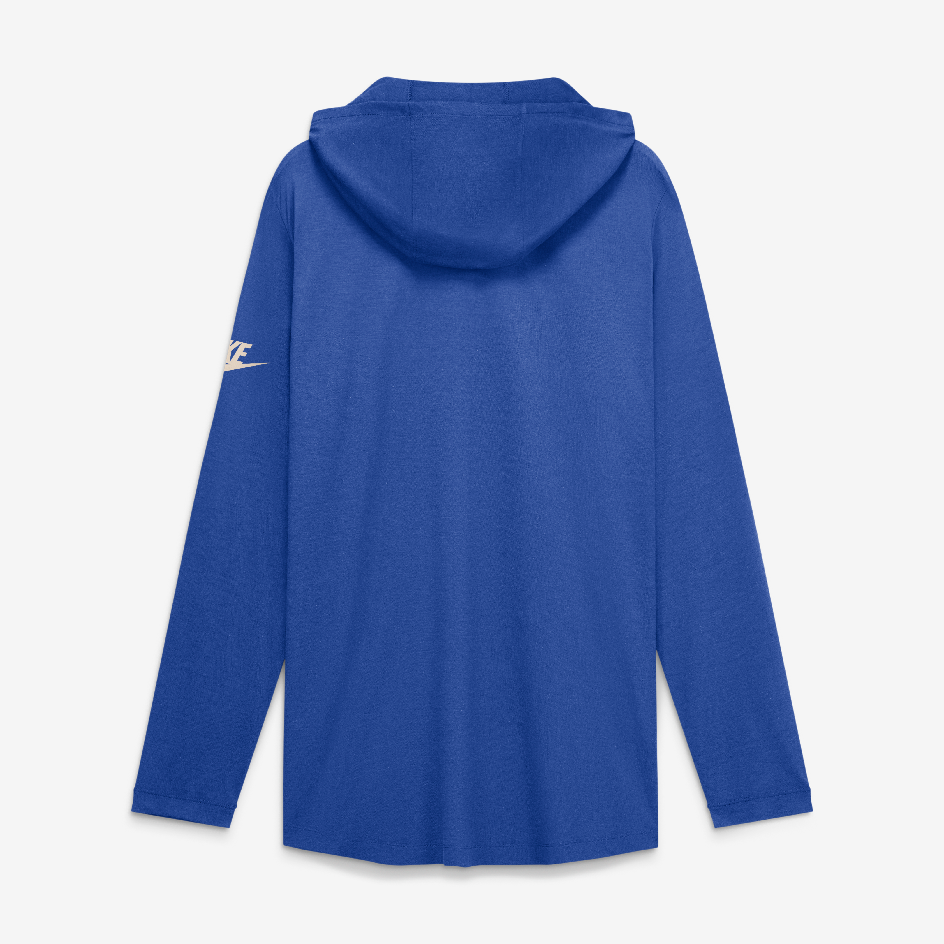 Men's Nike  Royal Florida Gators Legacy Arch Tri-Blend Long Sleeve Hooded T-Shirt