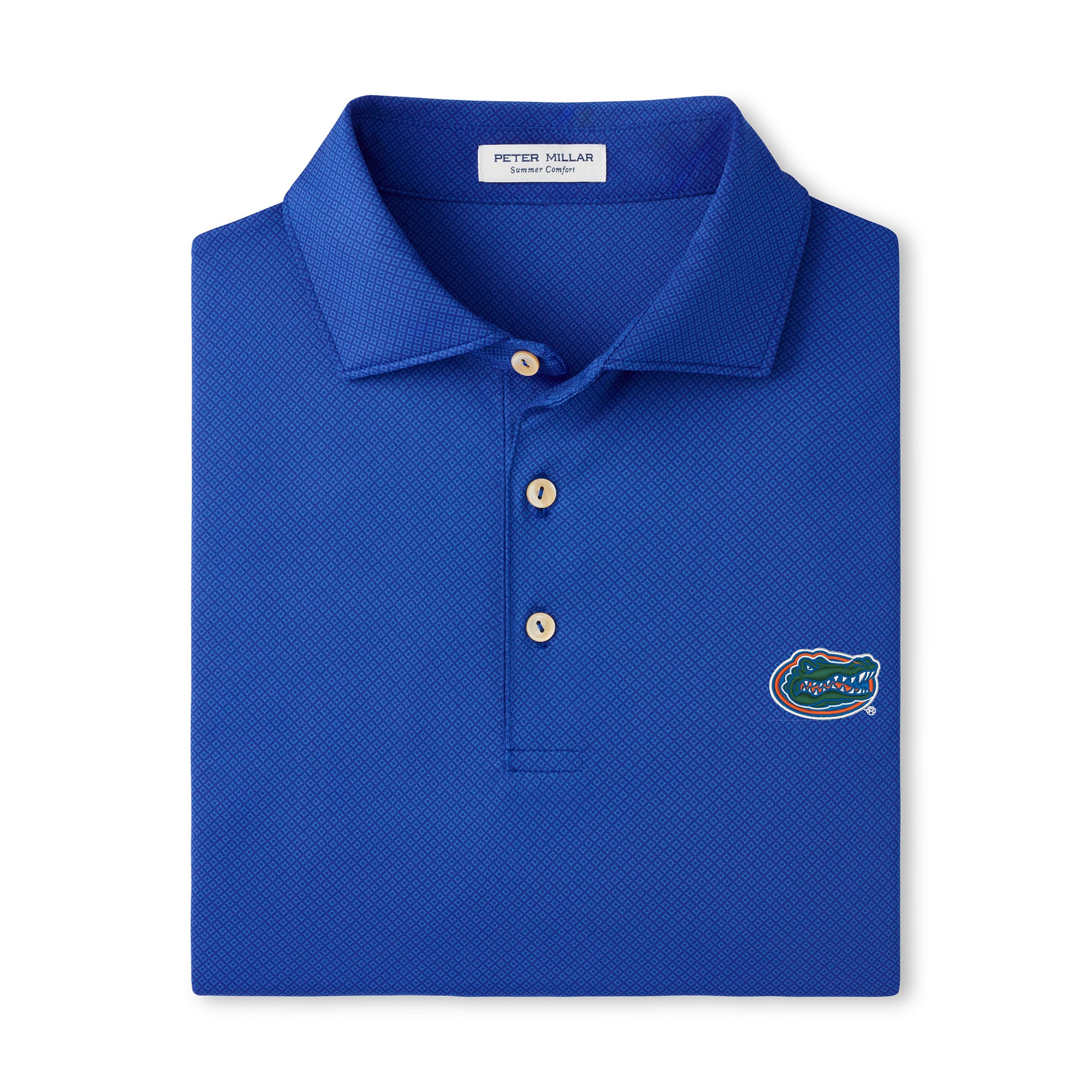 Polo de performance Peter Millar Royal Florida Gators Hugo pour homme