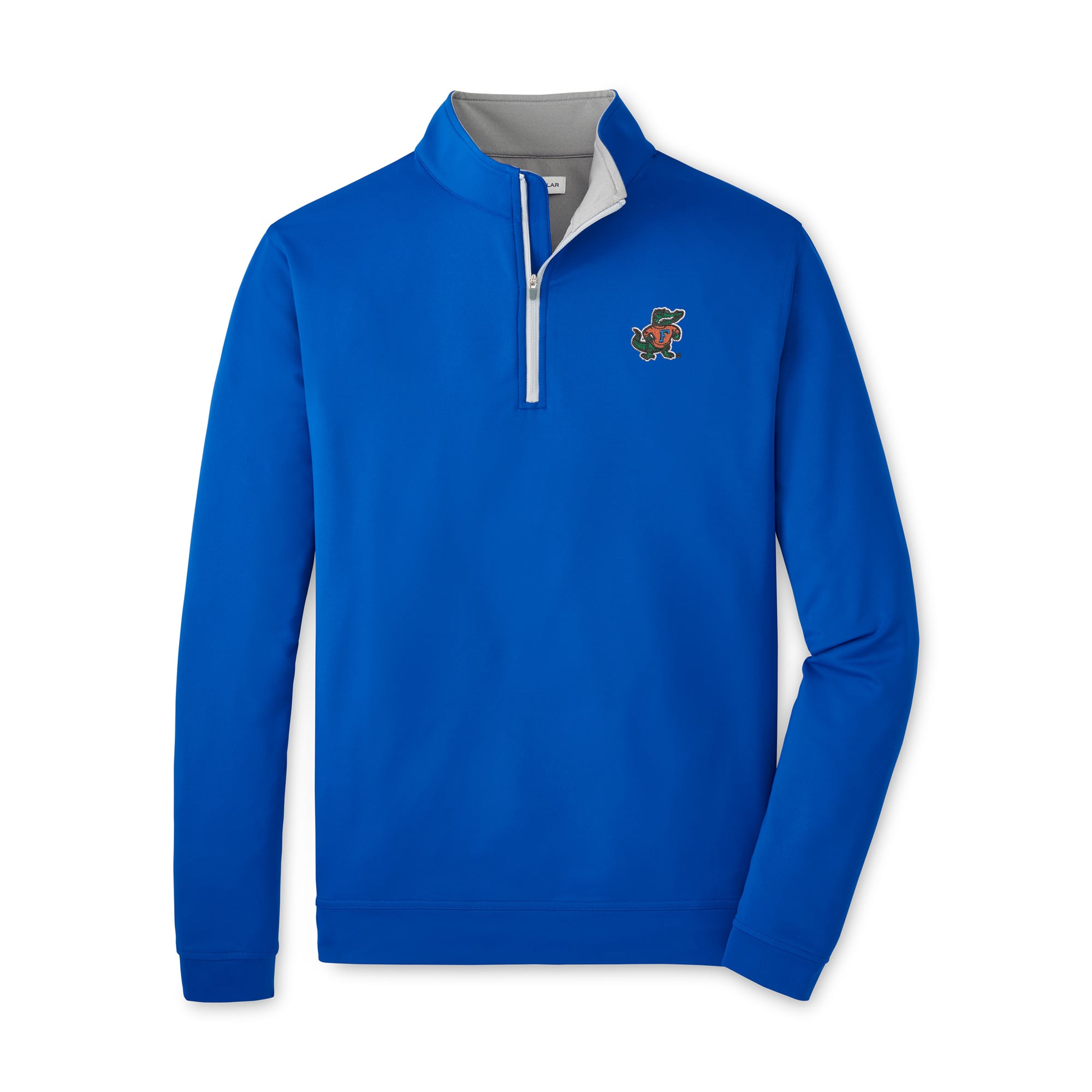 Pull à col zippé Peter Millar Royal Florida Gators Perth Performance pour homme