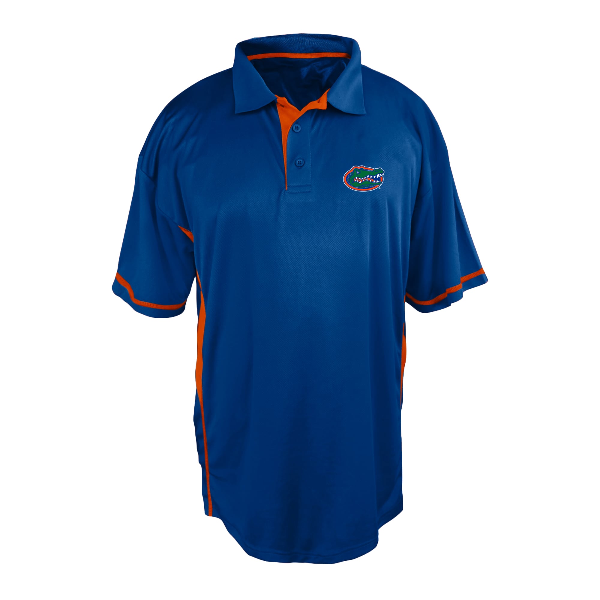 Men's Profile Royal Florida Gators Big & Tall Color Block Panel Polo