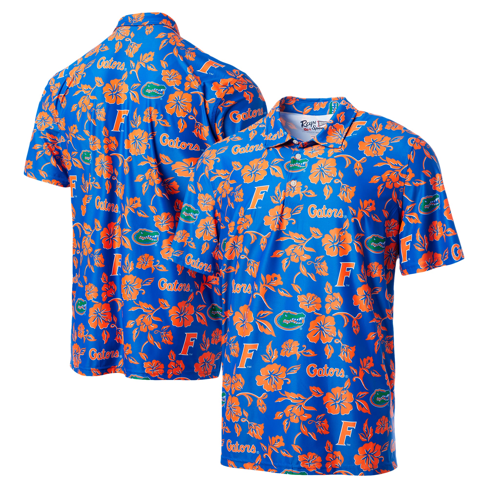 Men's Reyn Spooner Royal Florida Gators Performance Polo