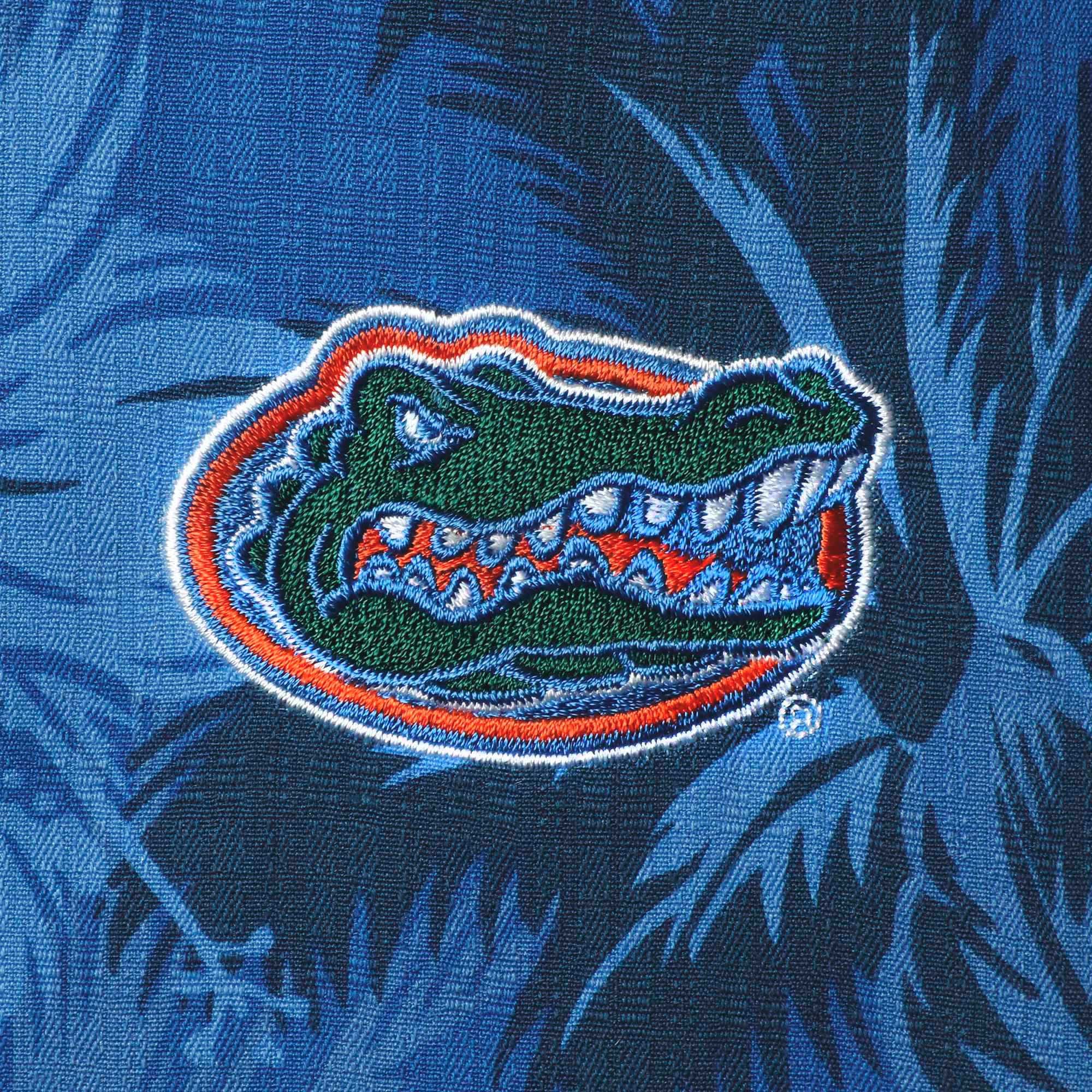 Men's Tommy Bahama Light Blue Florida Gators Fuego Floral Silk
