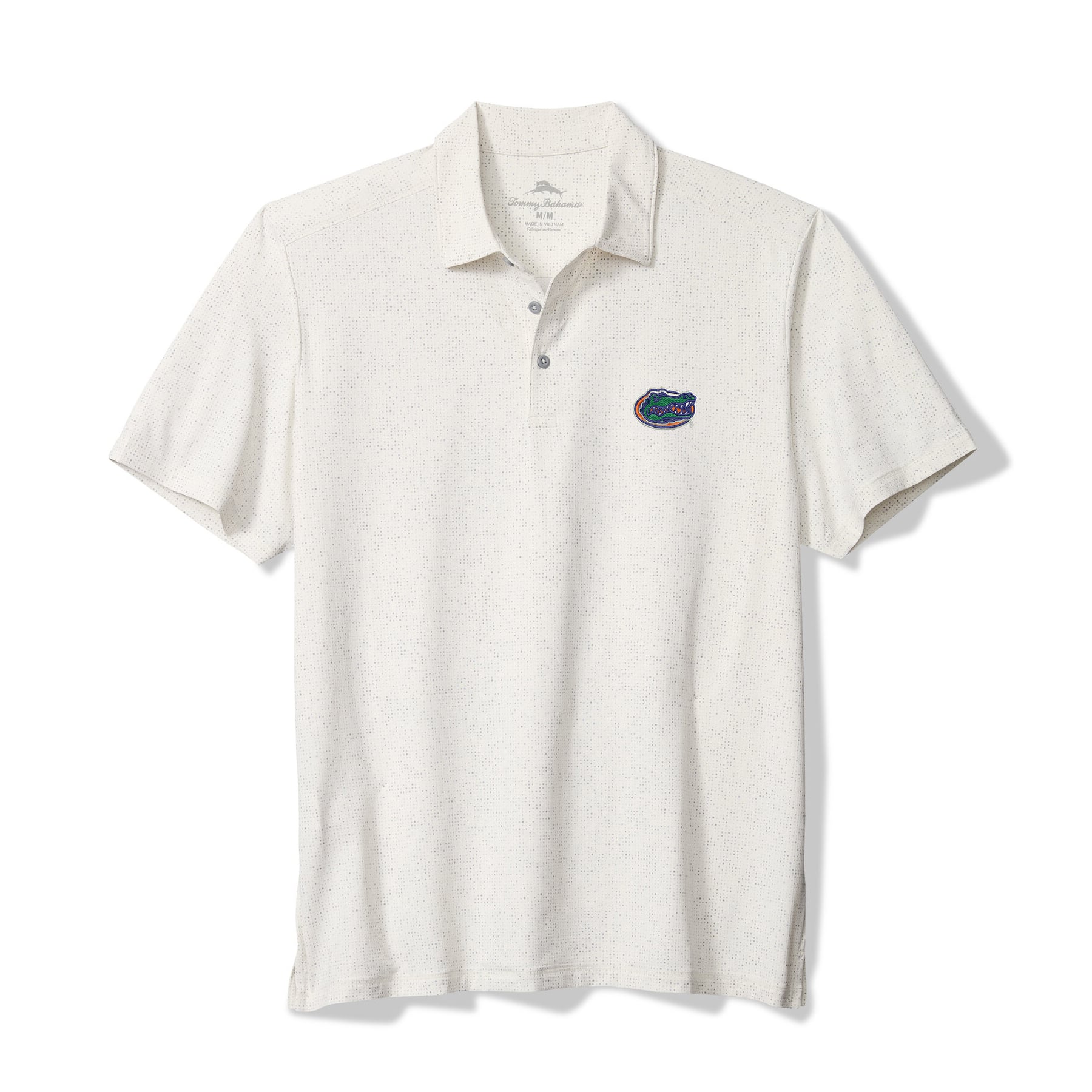 Men's Tommy Bahama White Florida Gators Palm Dunes IslandZone Polo