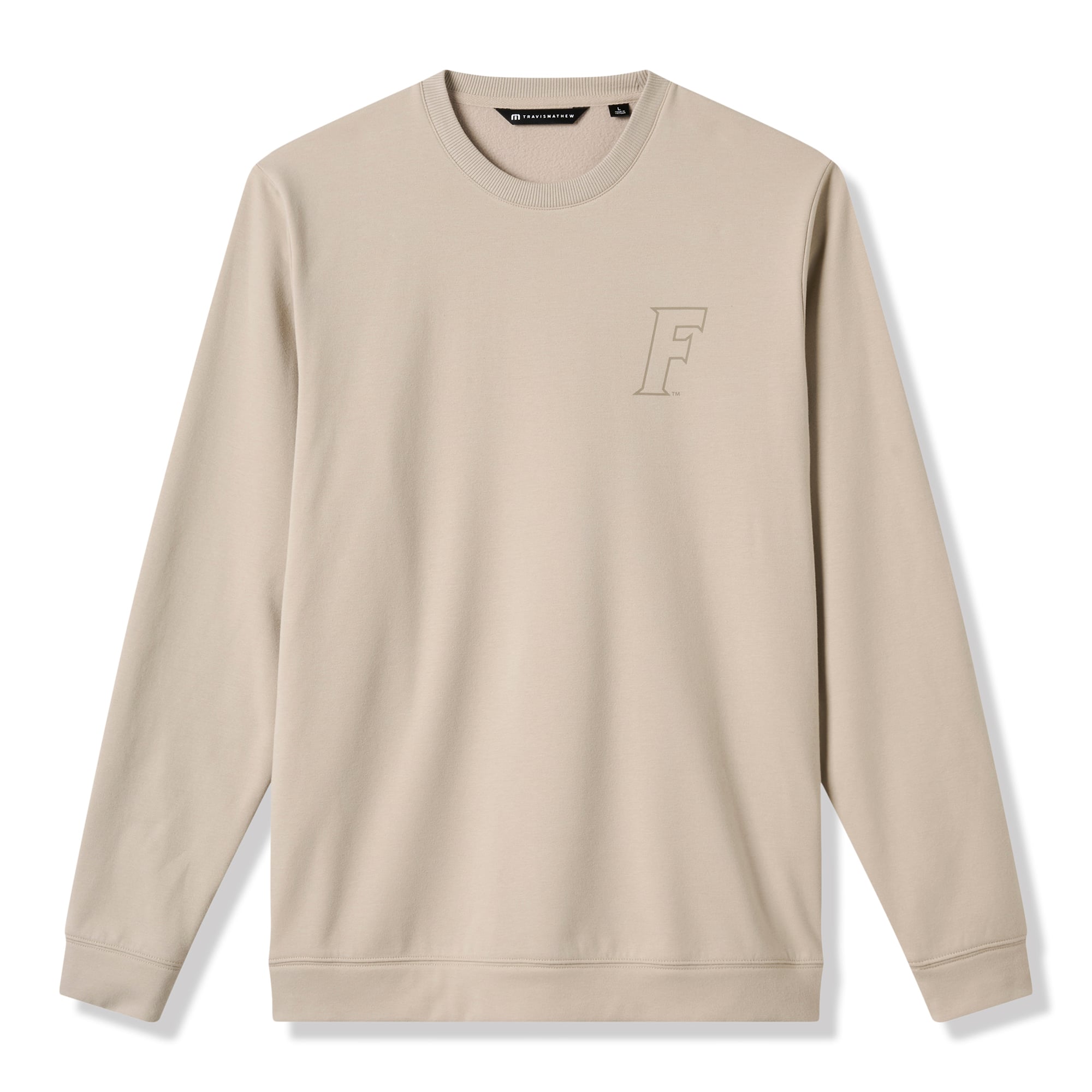 Sweat-shirt en polaire tri-blend beige TravisMathew Florida Gators Campus Hero pour homme