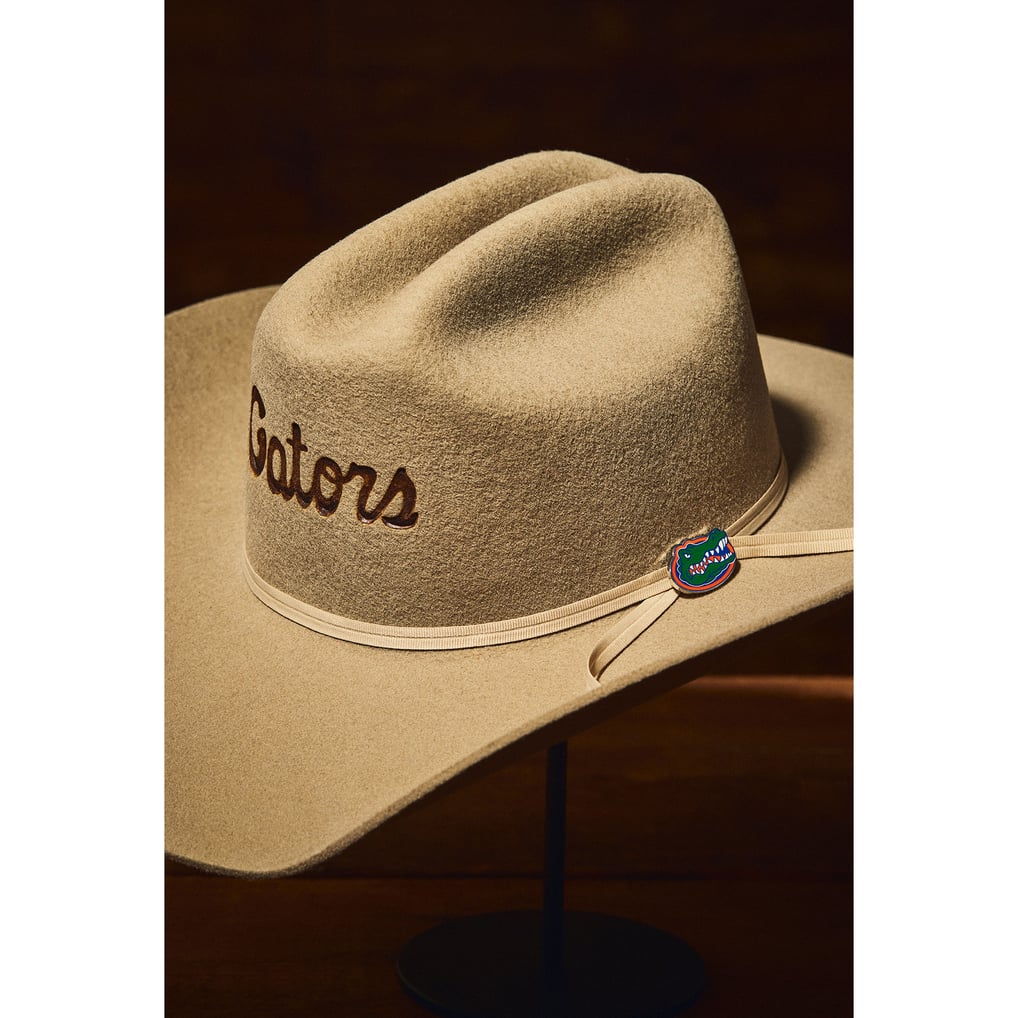 Men's USCAPE x Seager Stone Florida Gators Authentic Felt Cowboy Hat