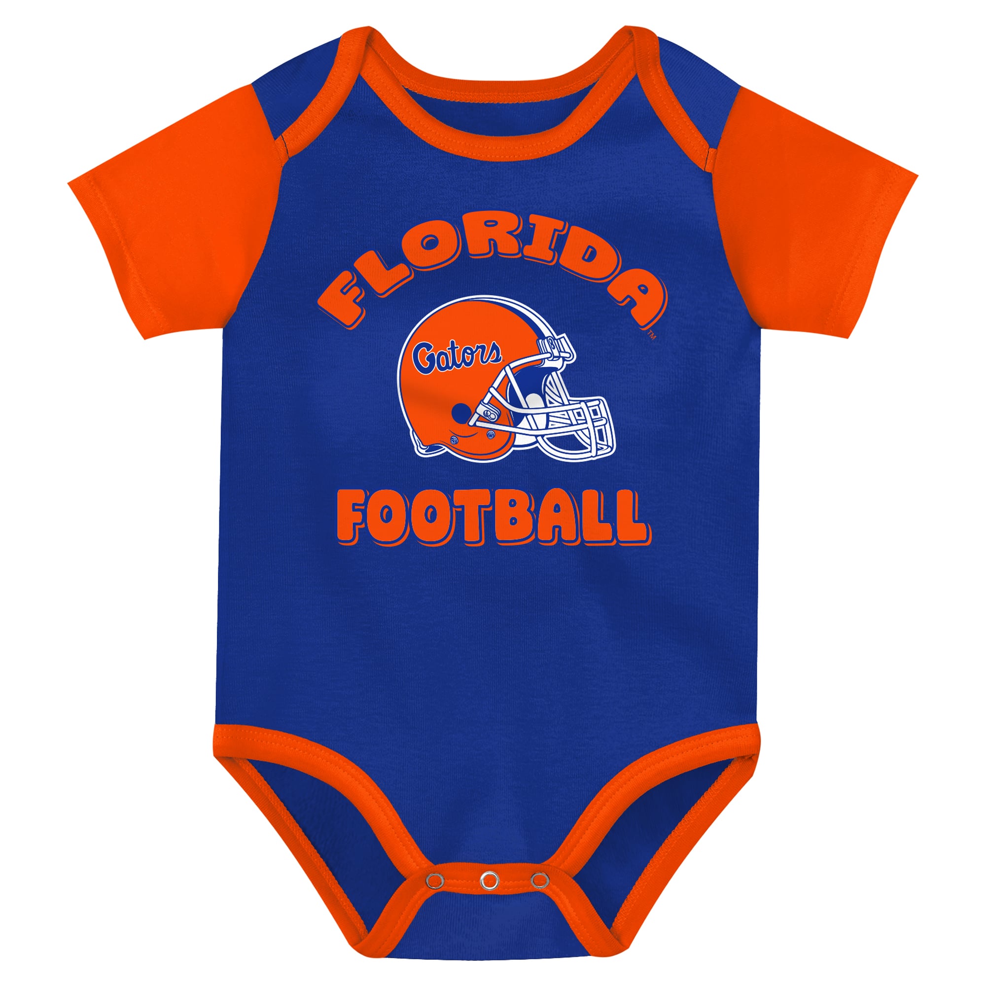Newborn Outerstuff  Royal Florida Gators Star Player Three-Piece Bodysuit Set