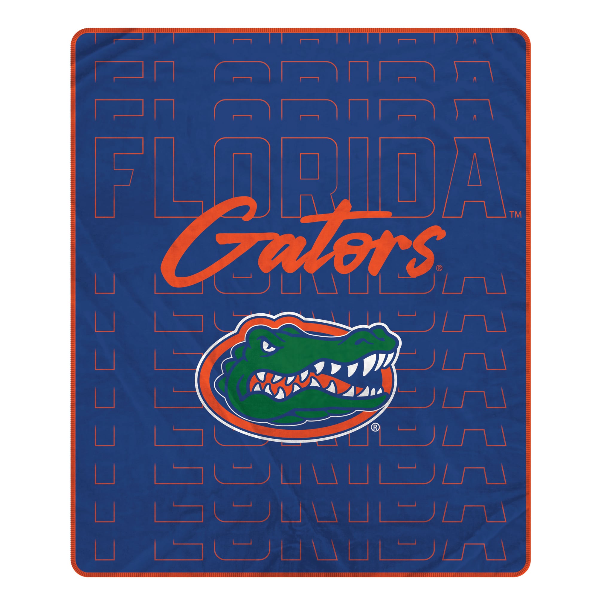 Couverture ultra douce Pegasus Florida Gators Echo Script Fade 50" x 60"