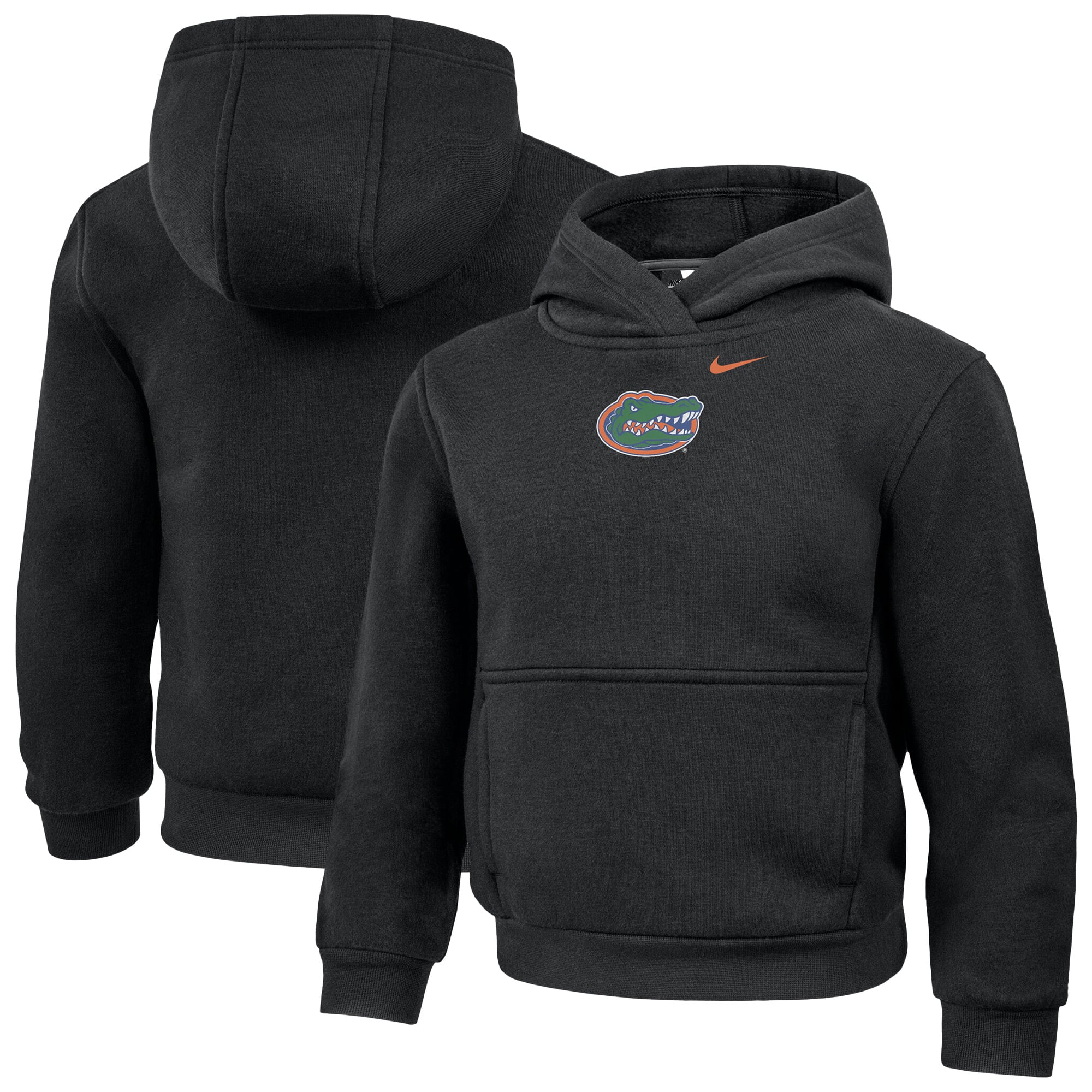 Sweat à capuche Nike noir Florida Gators pour enfants d'âge préscolaire