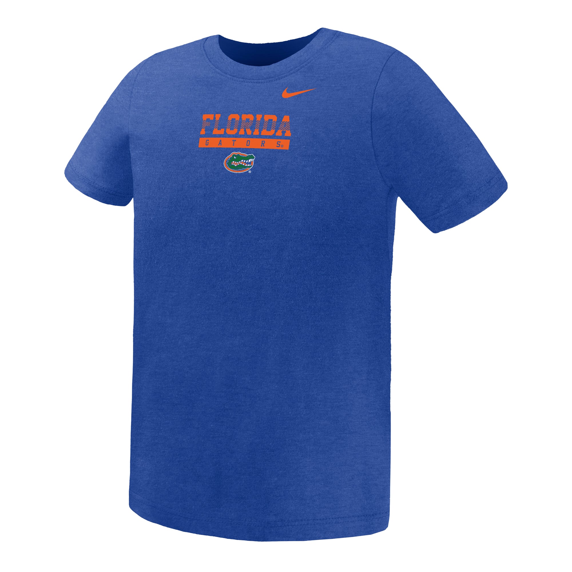 Preschool Nike Royal Florida Gators Name Bar Legend Dri-FIT T-Shirt