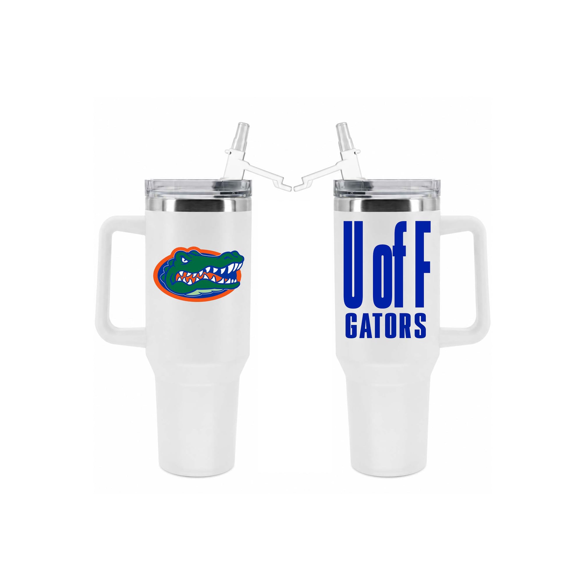Gobelet isotherme The Memory Company Florida Gators de 1,2 L avec paille rabattable