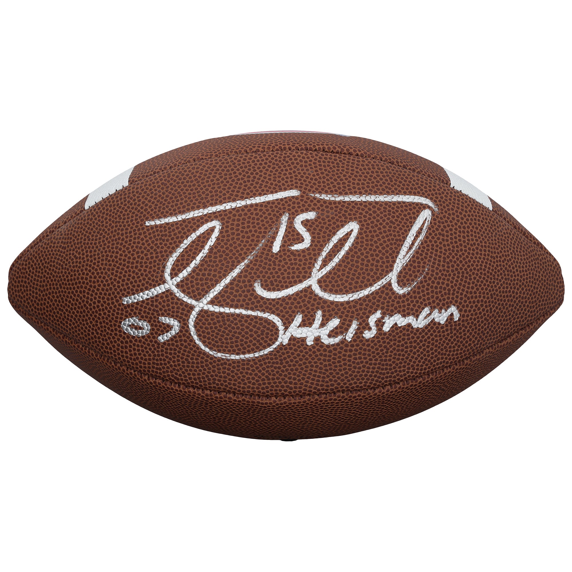 Ballon de football américain réplique Nike autographié par Tim Tebow des Florida Gators avec inscription « Heisman 2007 »