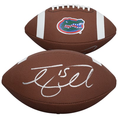 Tim Tebow Florida Gators Autographed Fanatics Authentic Nike Replica Football
