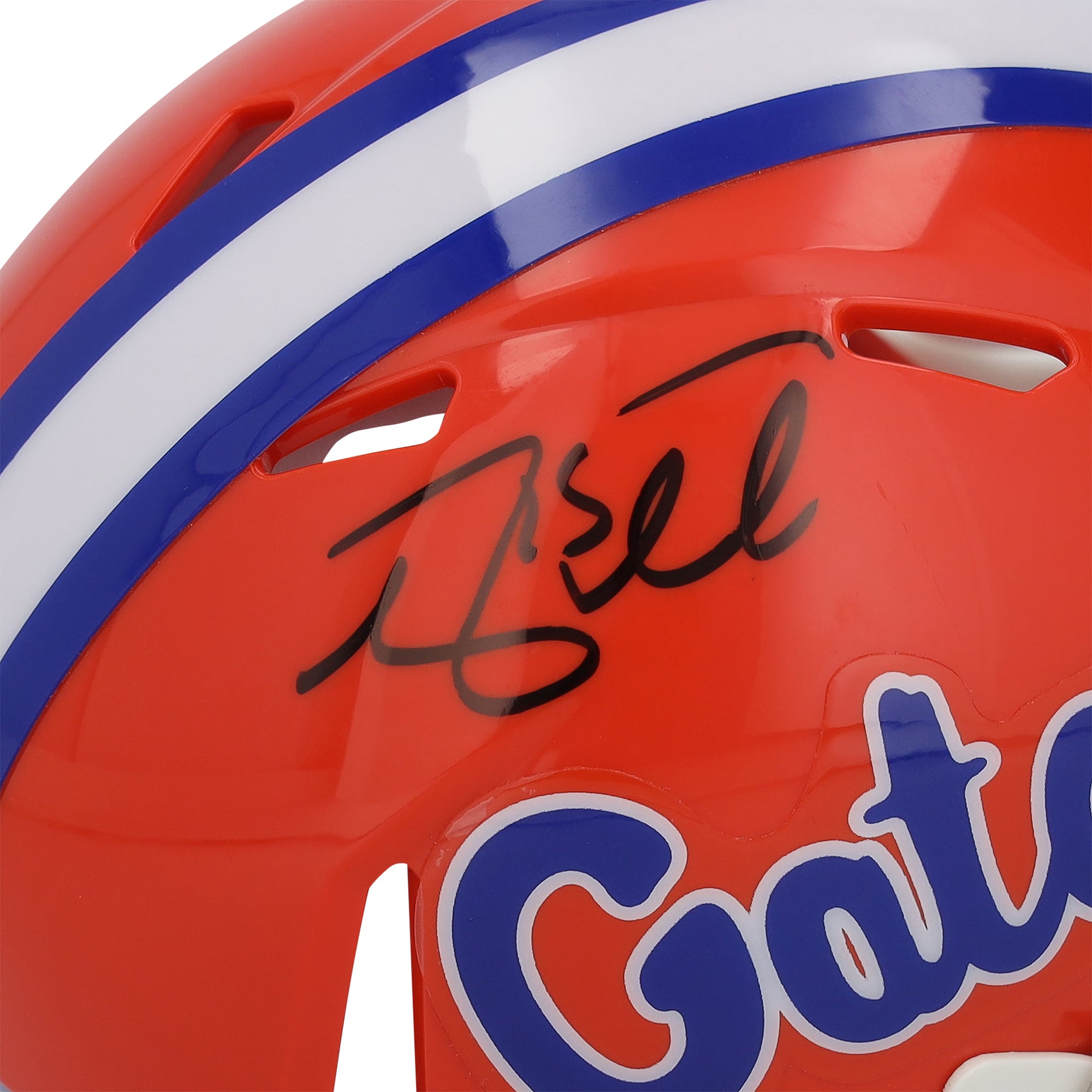 Mini-casque Riddell Speed ​​autographié par Tim Tebow des Florida Gators