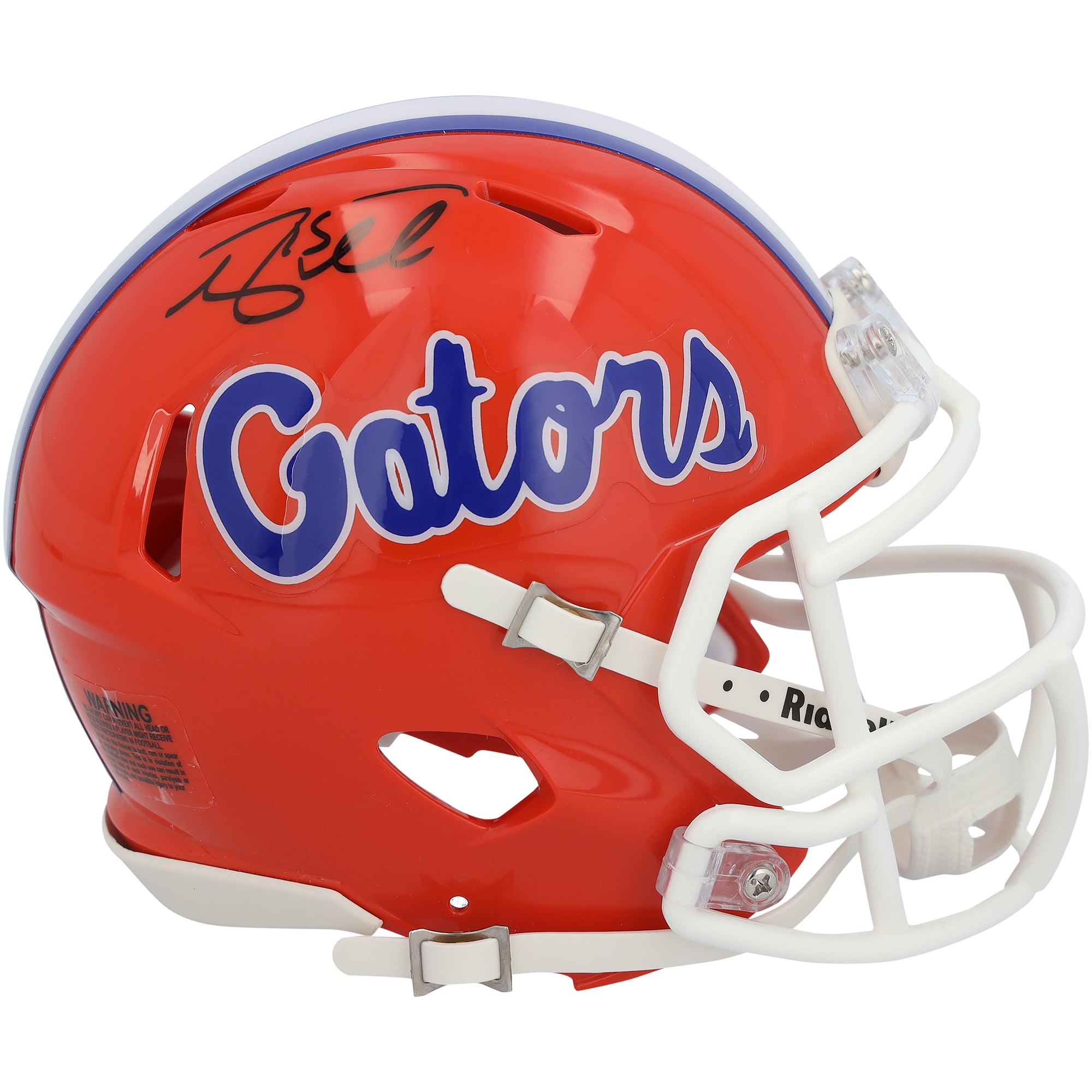 Mini-casque Riddell Speed ​​autographié par Tim Tebow des Florida Gators